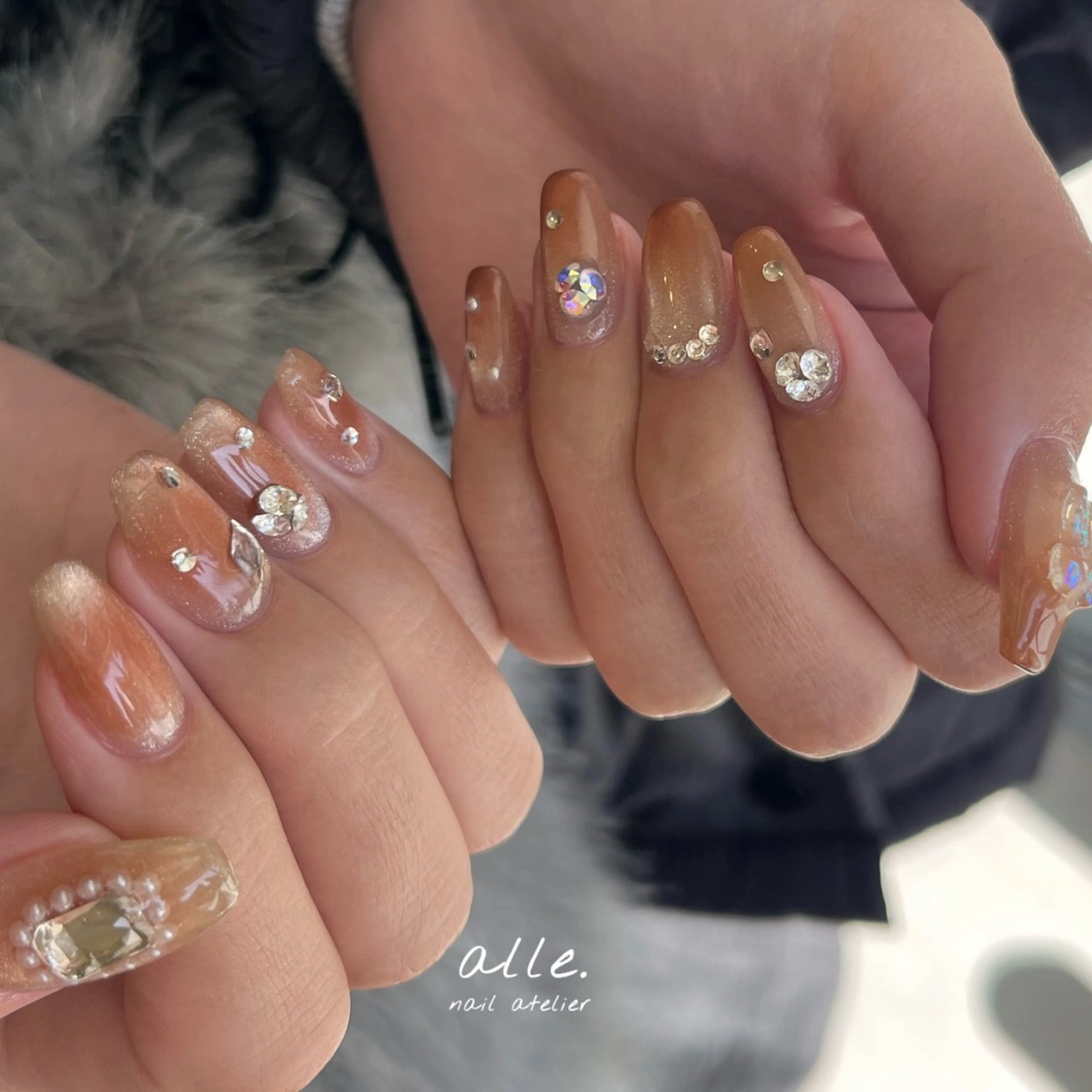 ネイル ハンドネイル atelier alle.のネイルデザイン