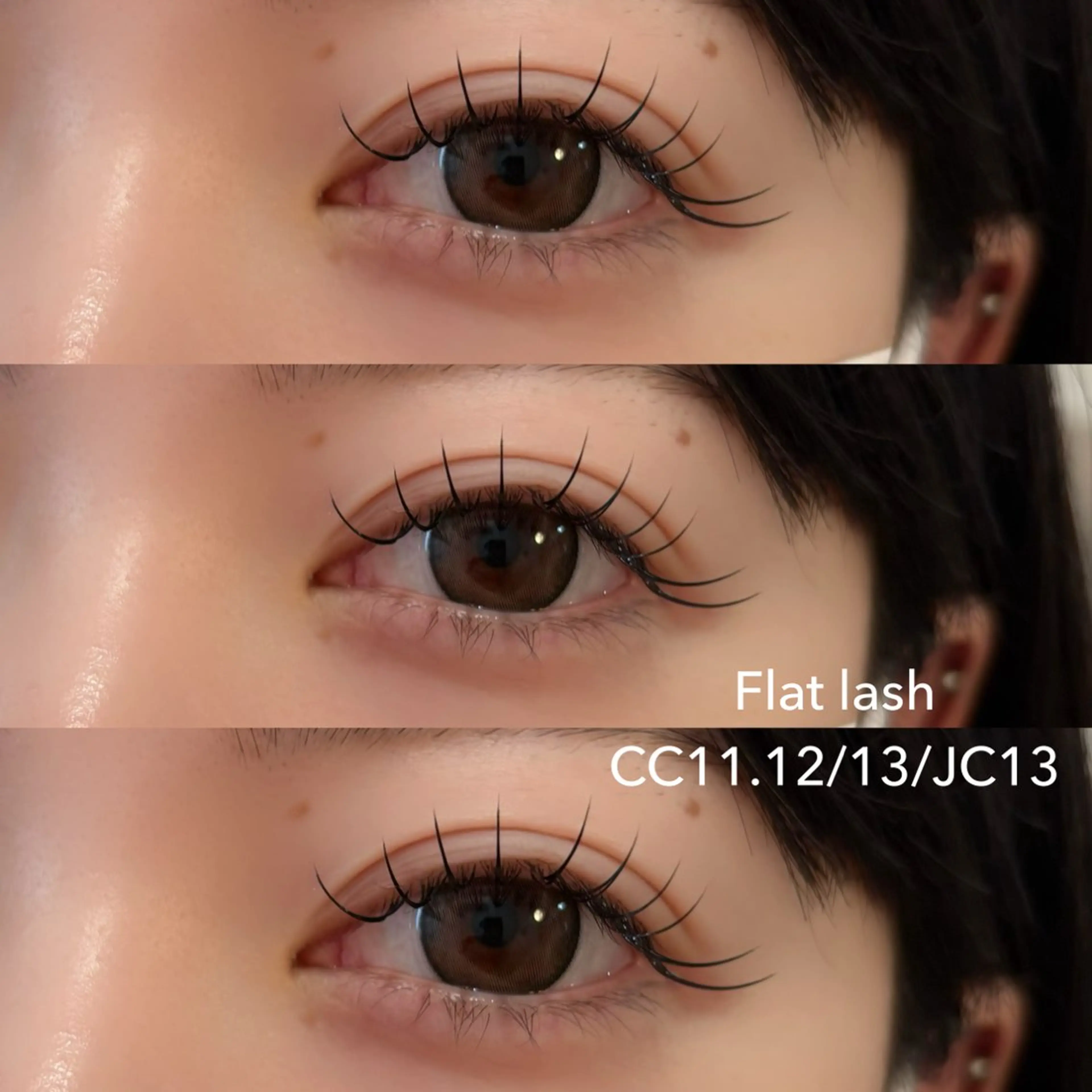 マツエク・マツパ フラットラッシュ マツエク 〖AIMA〗Momo (モモコ/桃子)のマツエク・マツパデザイン