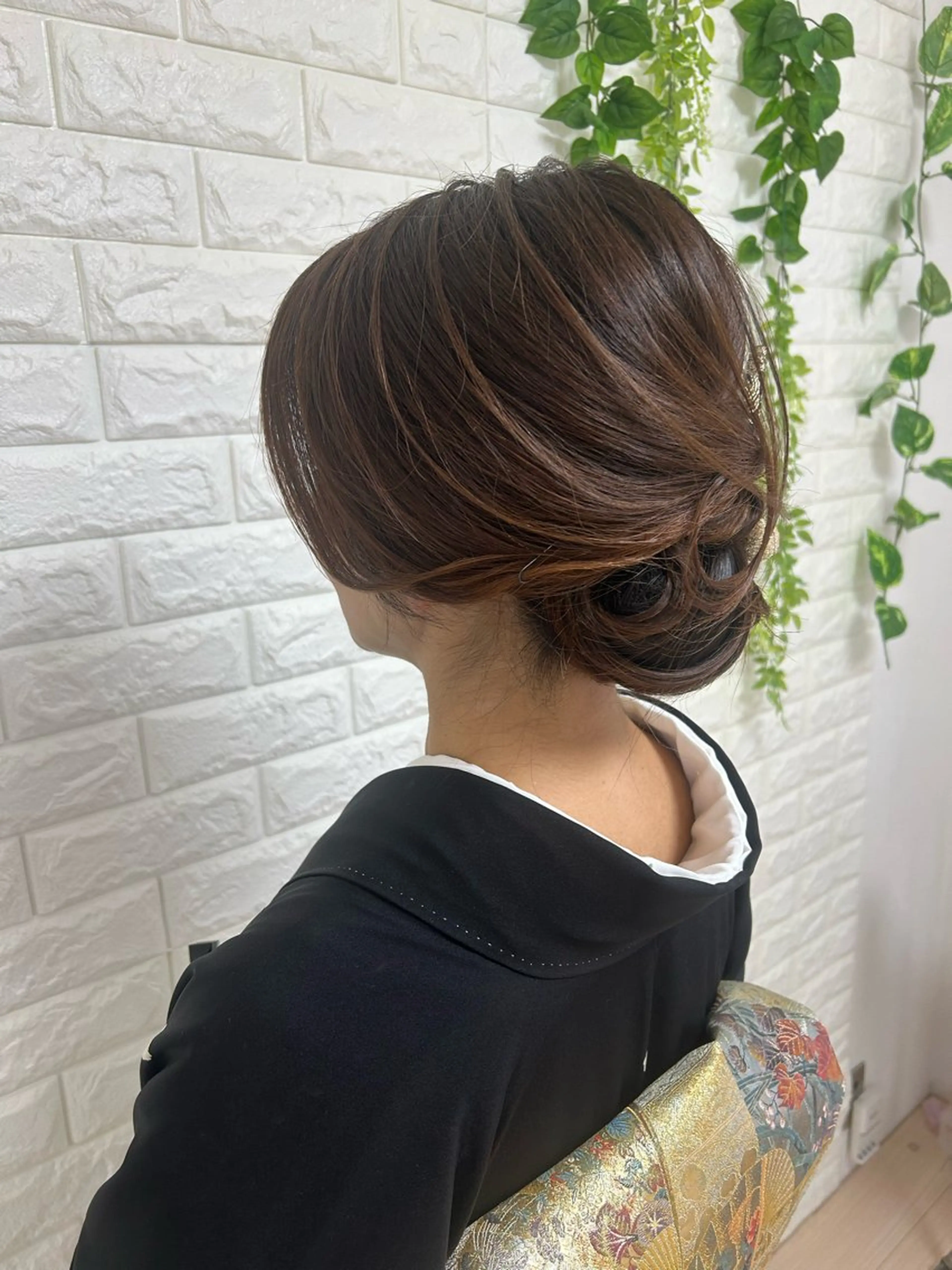 留袖着付け＋ヘアセット《着付けのみ10000円》の写真