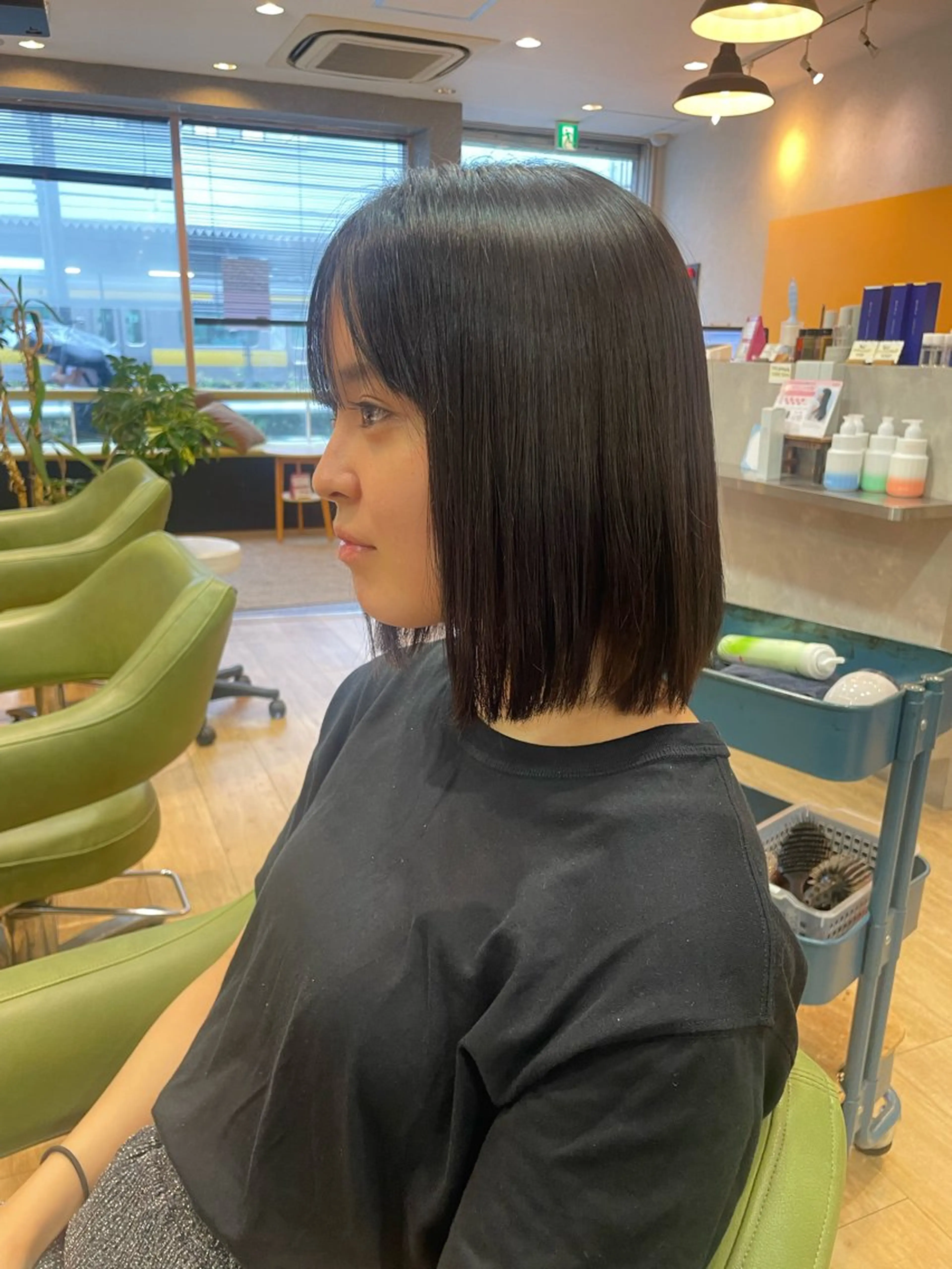 ショート 縮毛矯正 縮毛矯正 髪質改善/Bloss om🌷高橋沙衣のヘアスタイル