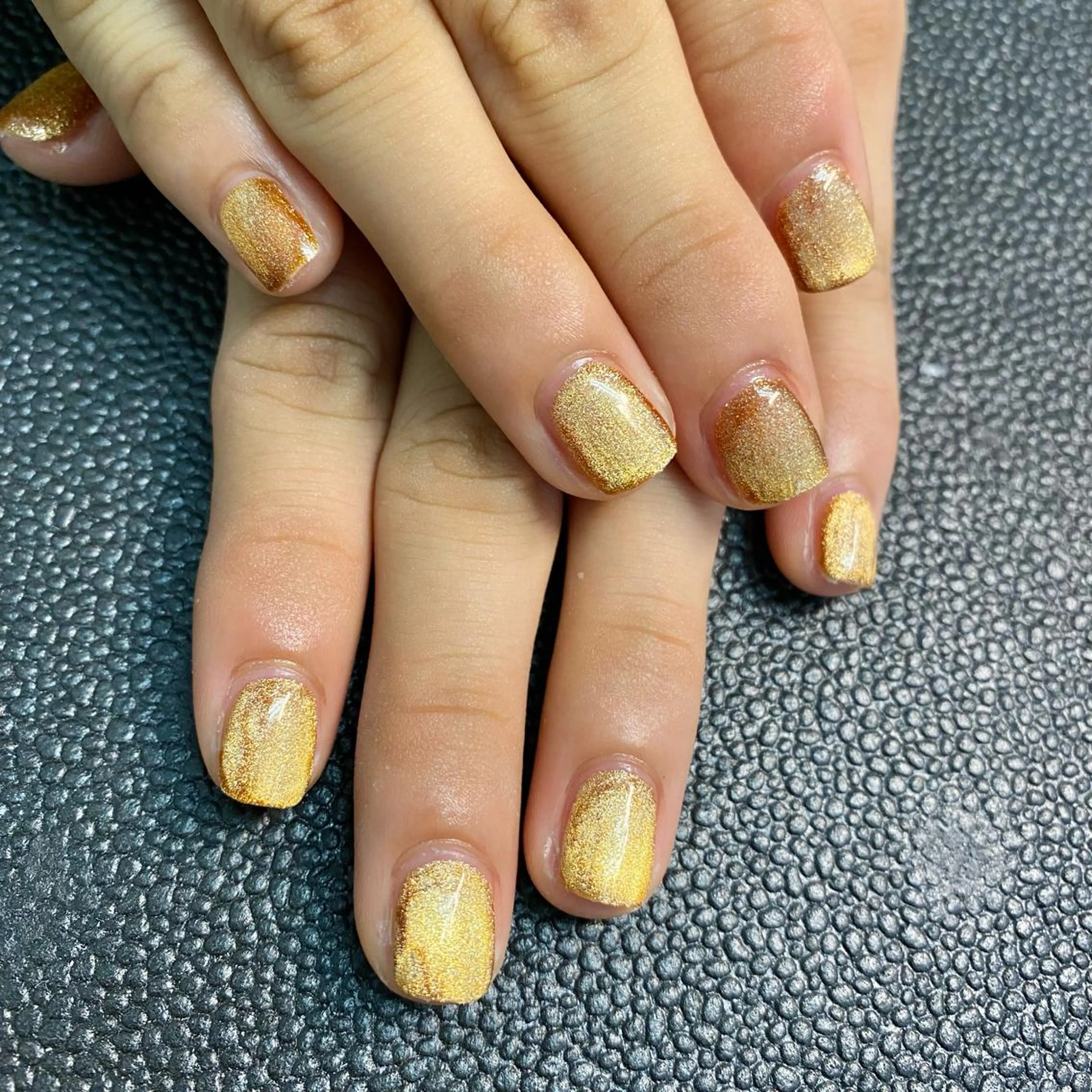 ネイル ブラウン マグネットネイル kagami所属・kagami マイのネイルデザイン