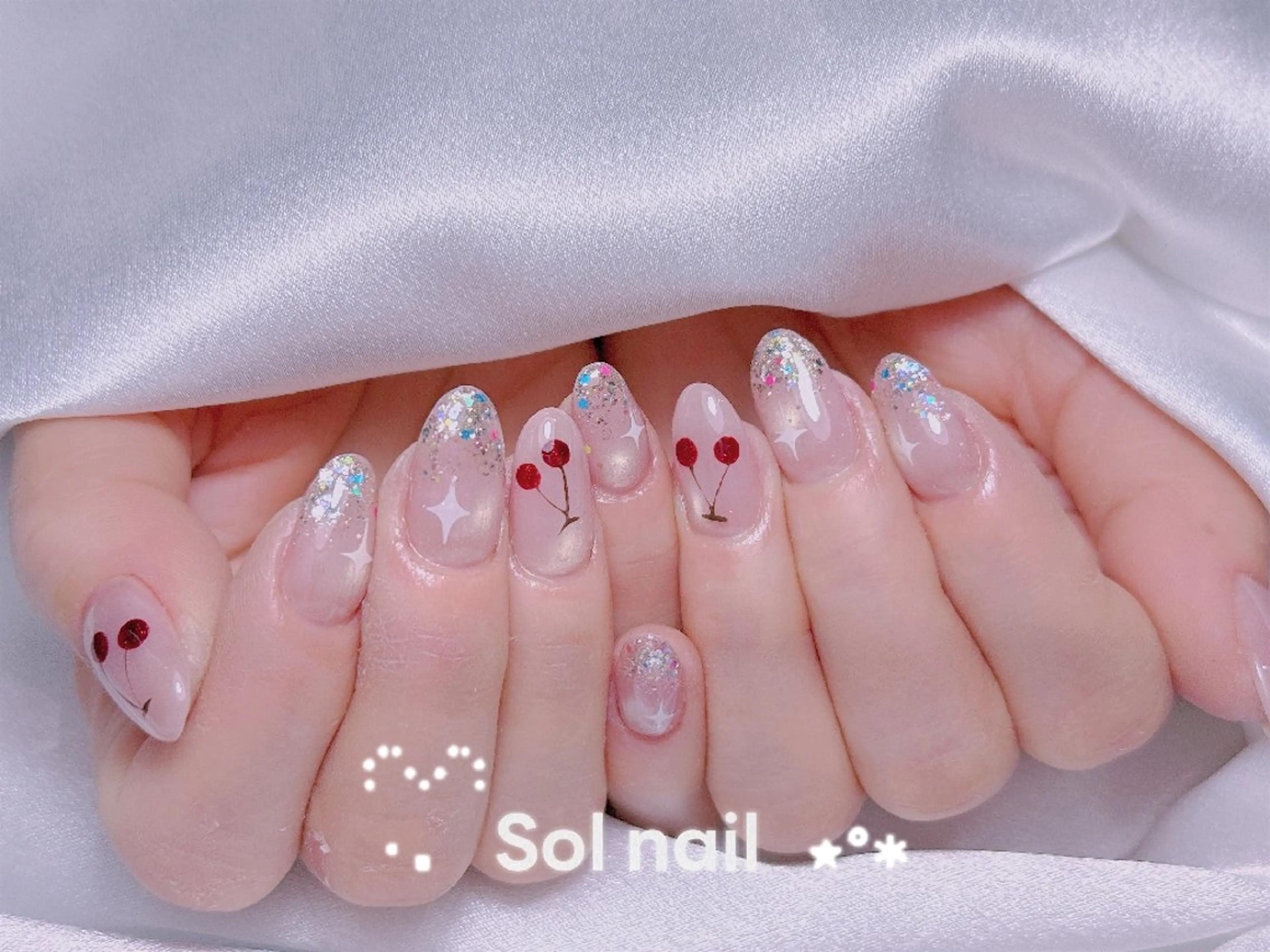 ネイル ハンドネイル パラジェル&フィルイン取り扱いサロンSol Nail所属・Sol Nail ミネのネイルデザイン