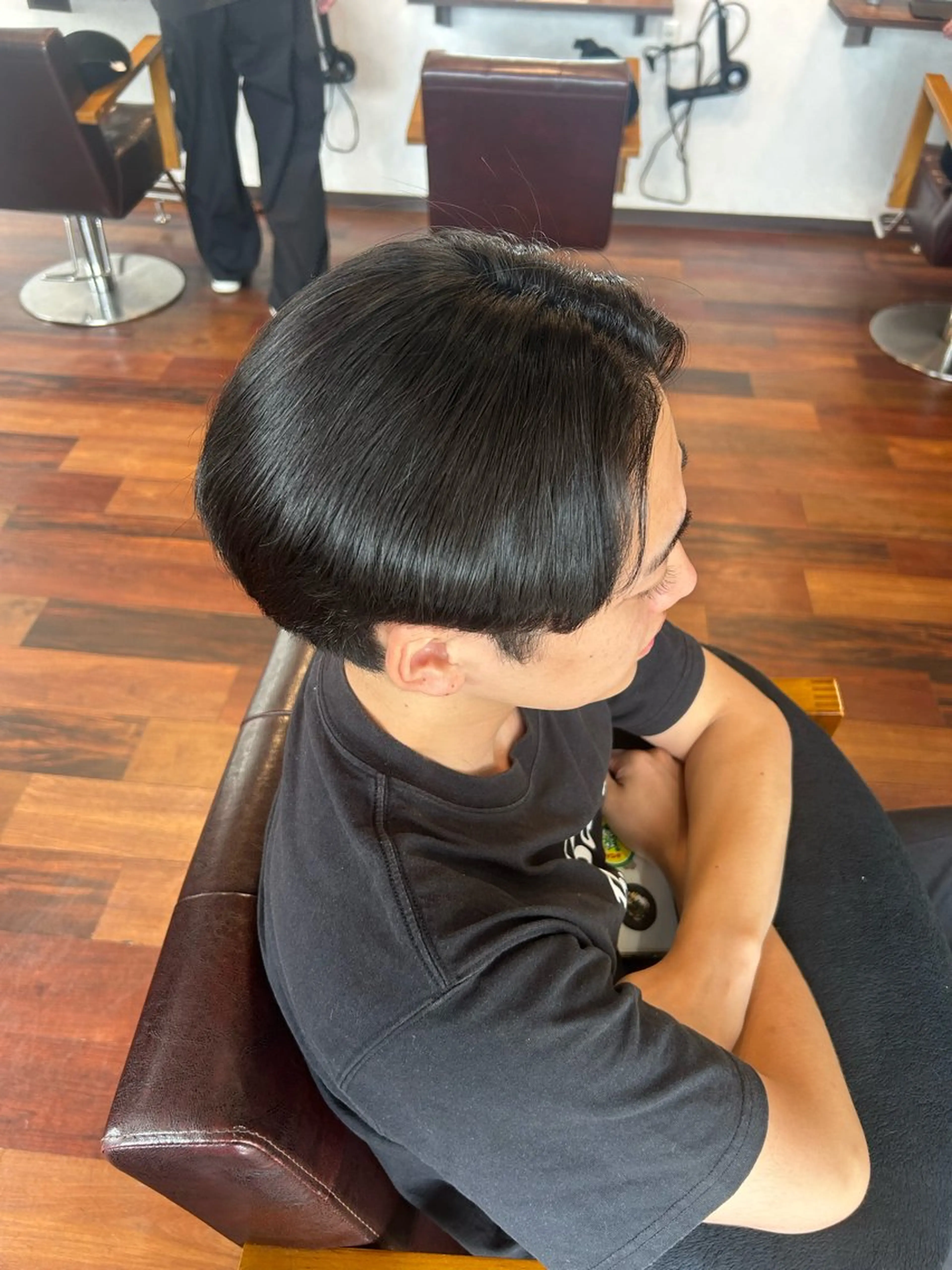 ショート パーマ メンズ 縮毛矯正 縮毛矯正 東尾 凜のヘアスタイル