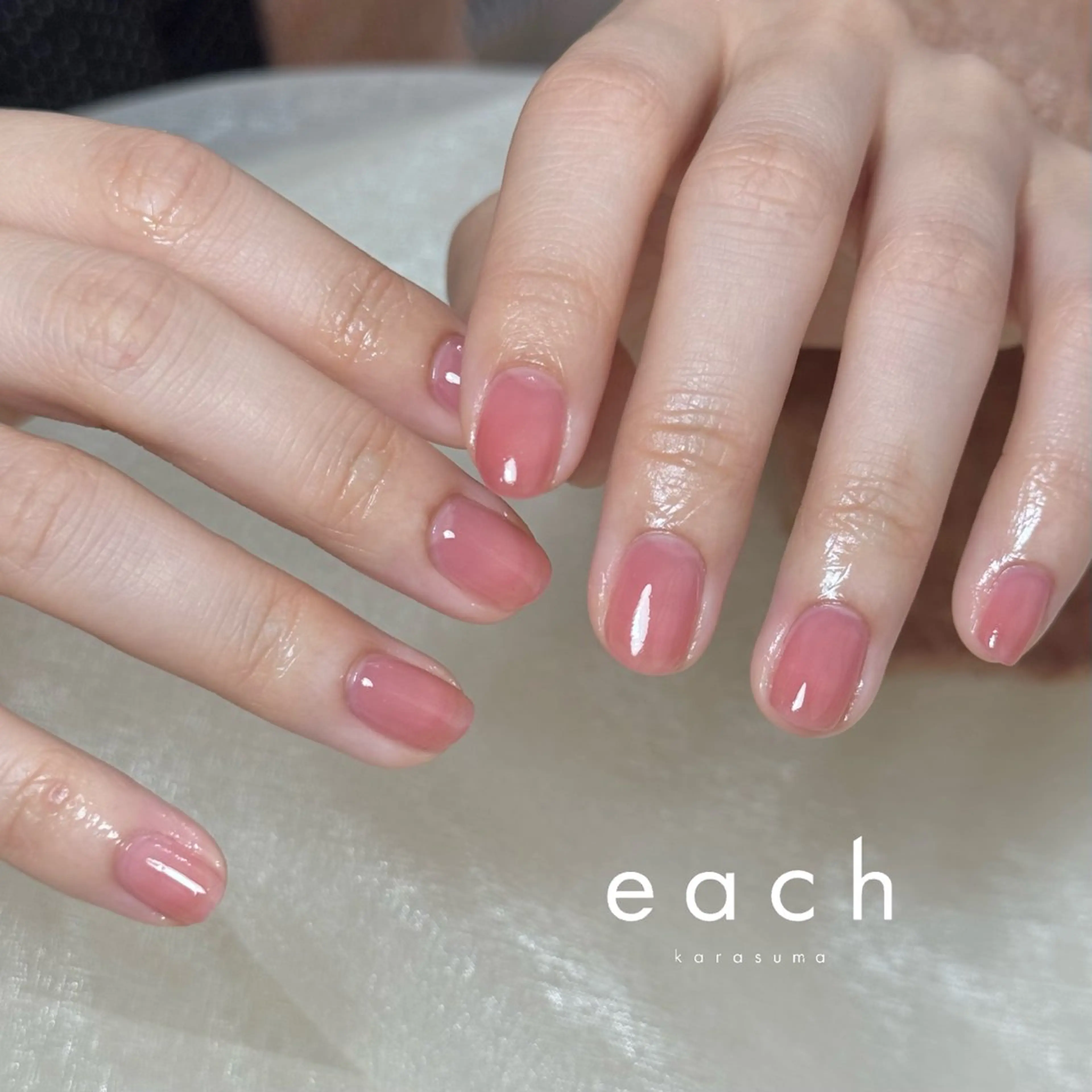 ネイル ハンドネイル each sakuraのネイルデザイン