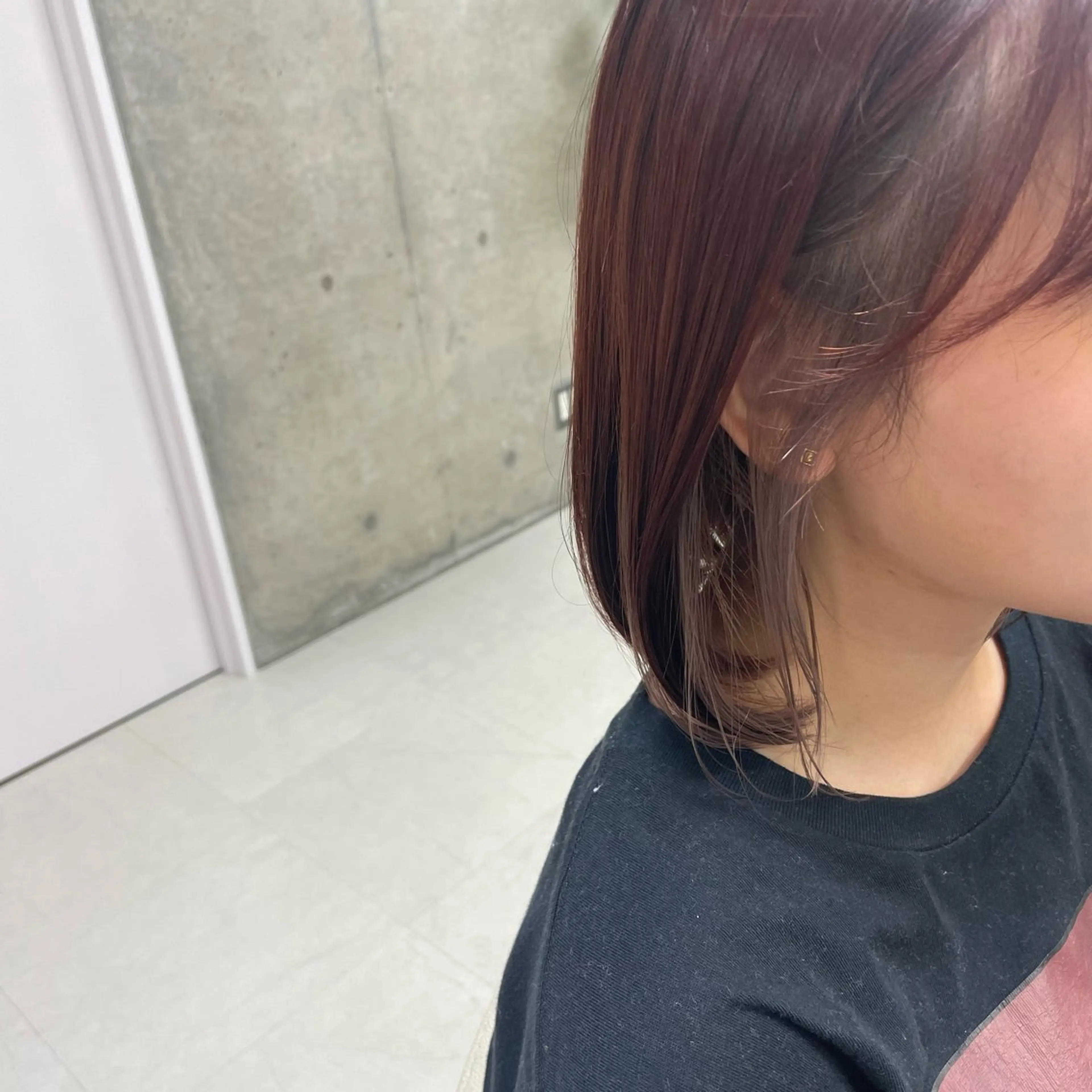 ミディアム カラー ヘアカラー Lemupu所属・坂本 沙也加のヘアスタイル