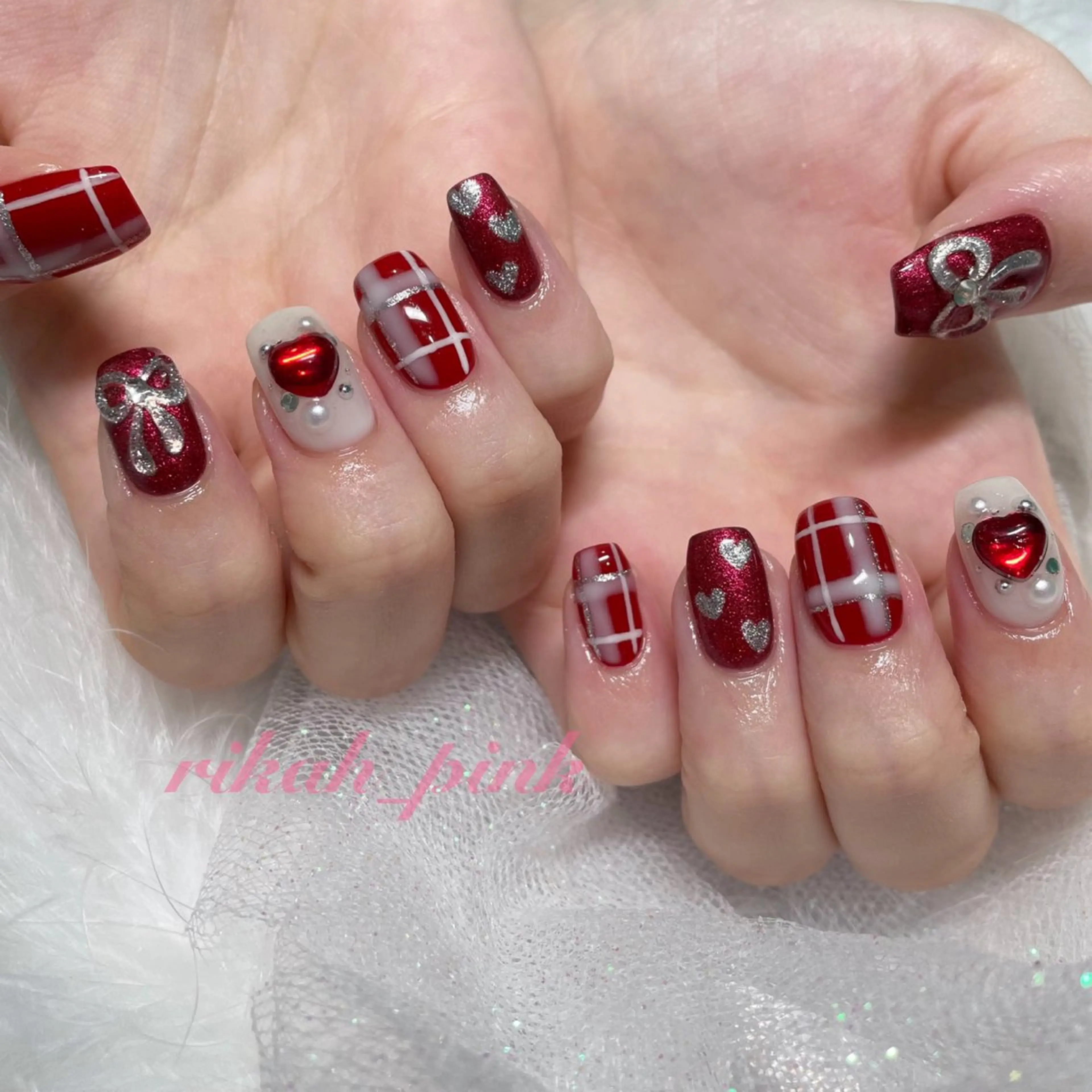 ネイル GO TODAY シェアサロン 新宿Gratia所属・rika.H🦋 個性派スカルプネイルのネイルデザイン