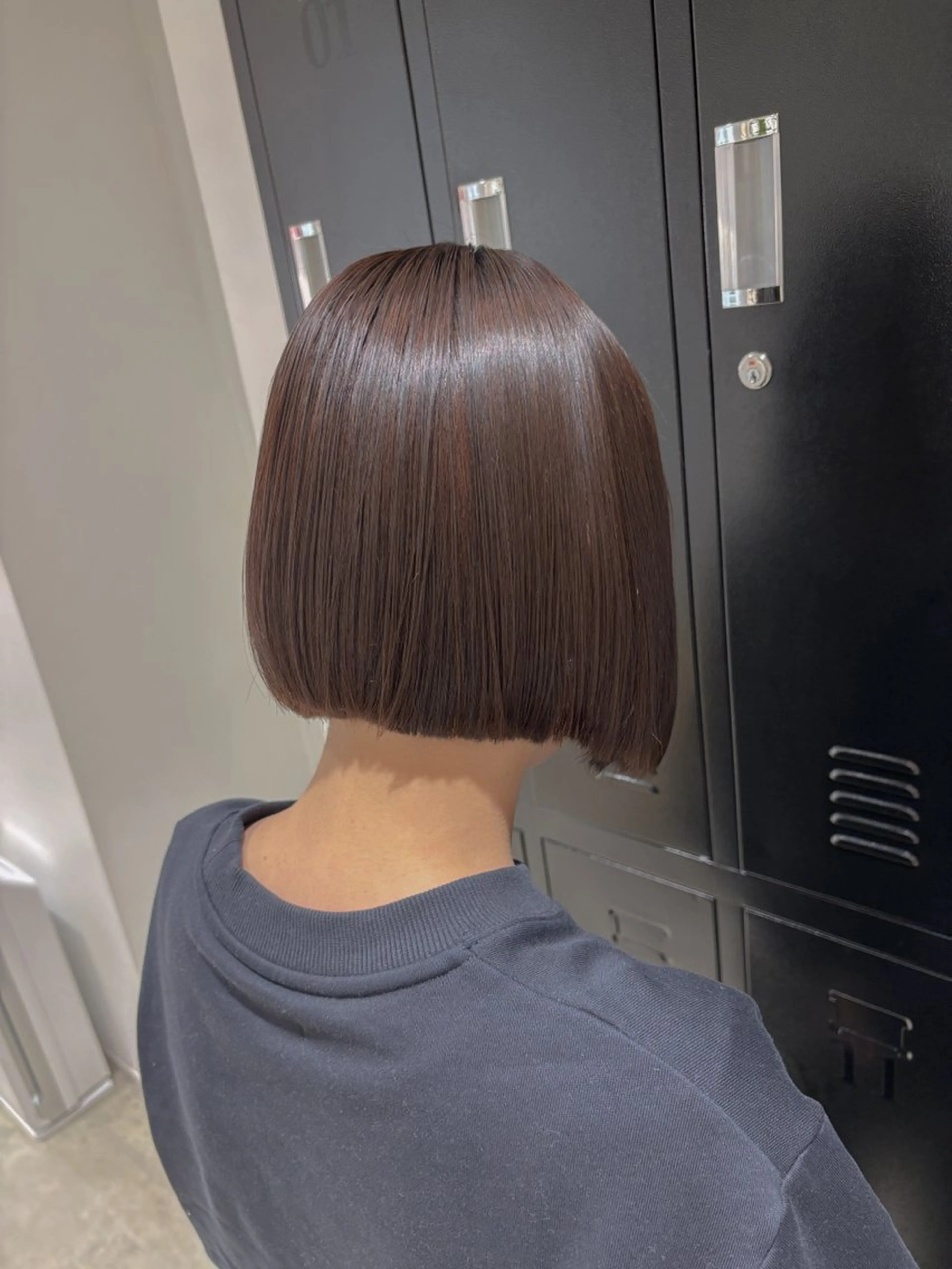 ショート 縮毛矯正 須藤 萌のヘアスタイル