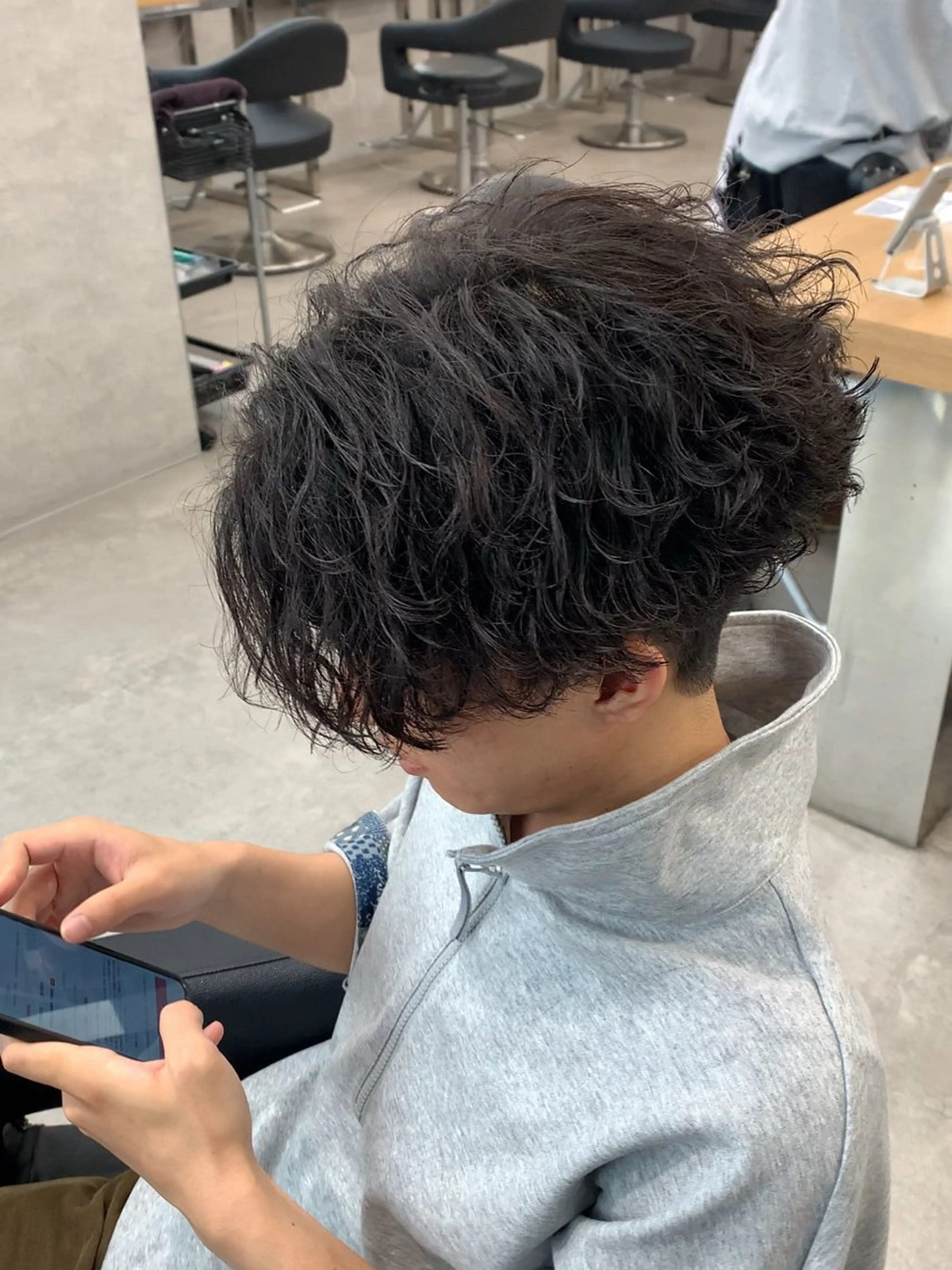 ヘアアレンジ メンズ フェザーオーダー Ｎｏ．1美容師のヘアスタイル