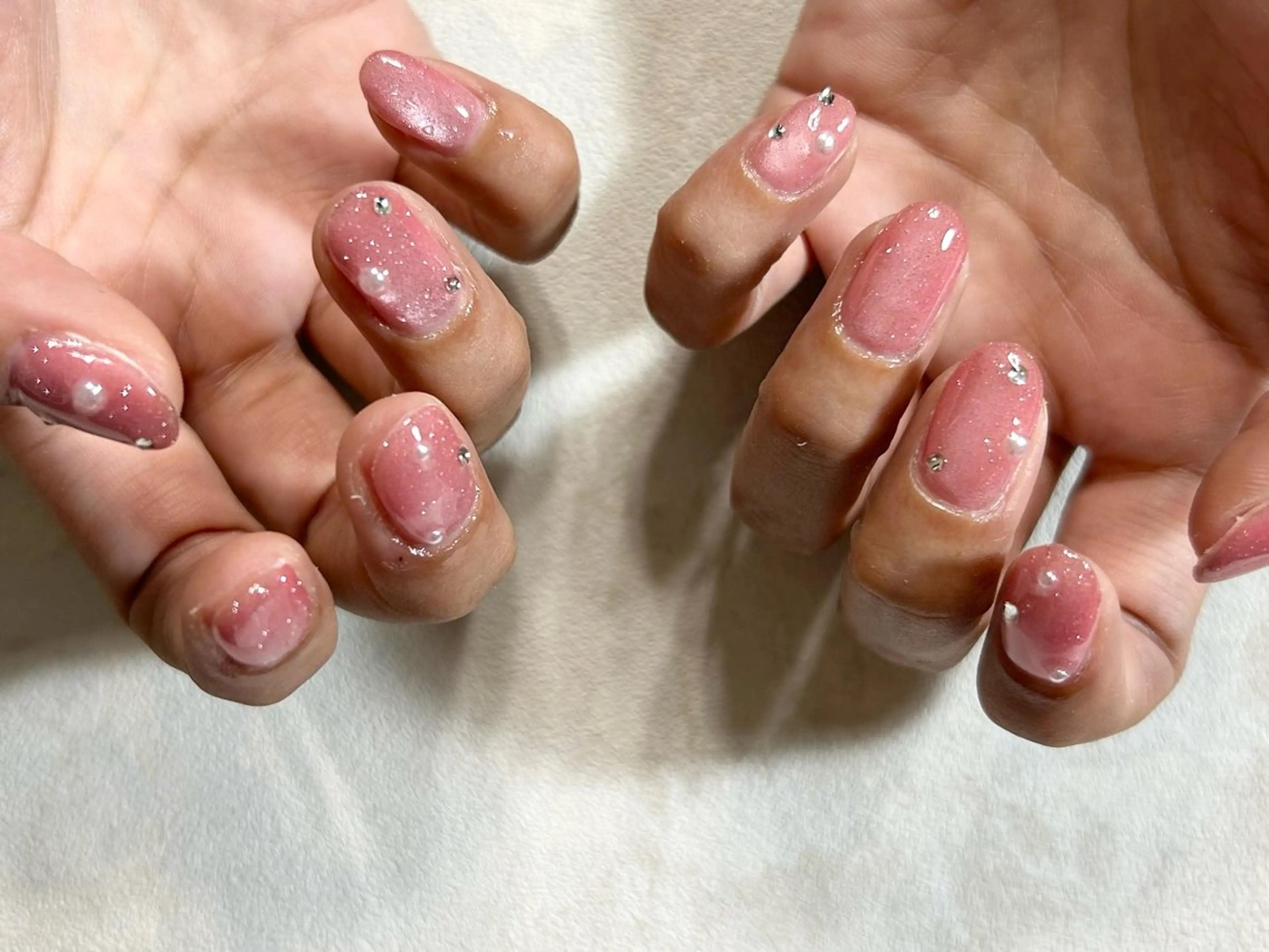 ショート ハンドネイル フットネイル salon miii Kanekoのネイルデザイン