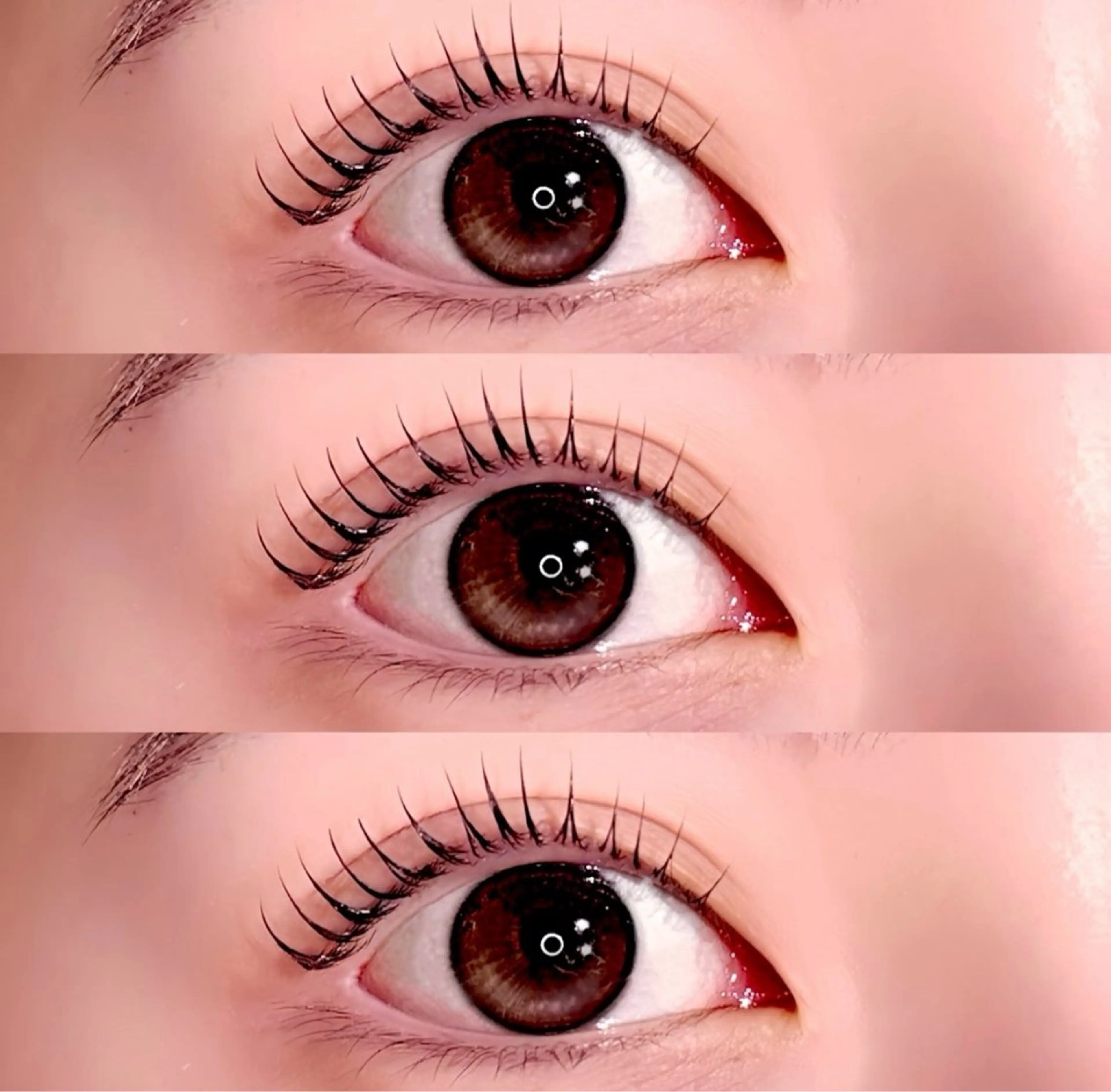 マツエク・マツパ マツパ NANAMI🖤 ‎のマツエク・マツパデザイン