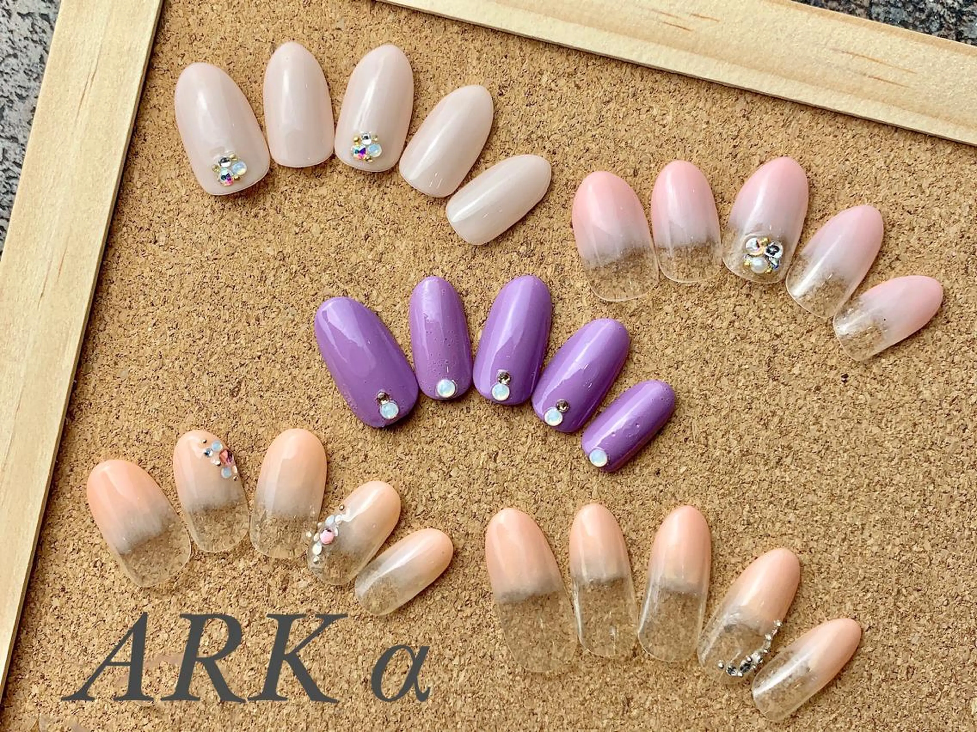 ネイル ハンドネイル Nailsalon ARKαのネイルデザイン