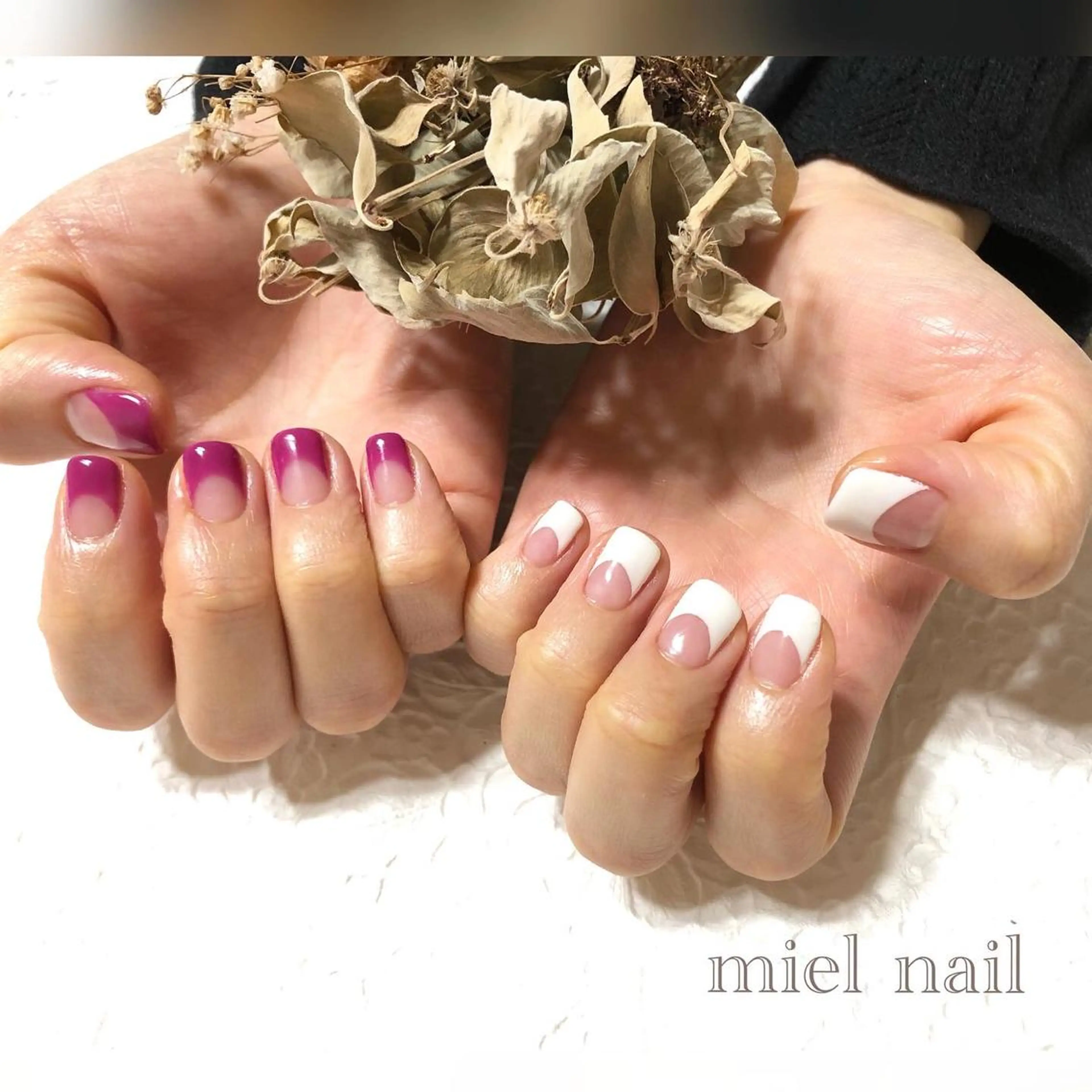 ネイル ハンドネイル miel nailのネイルデザイン