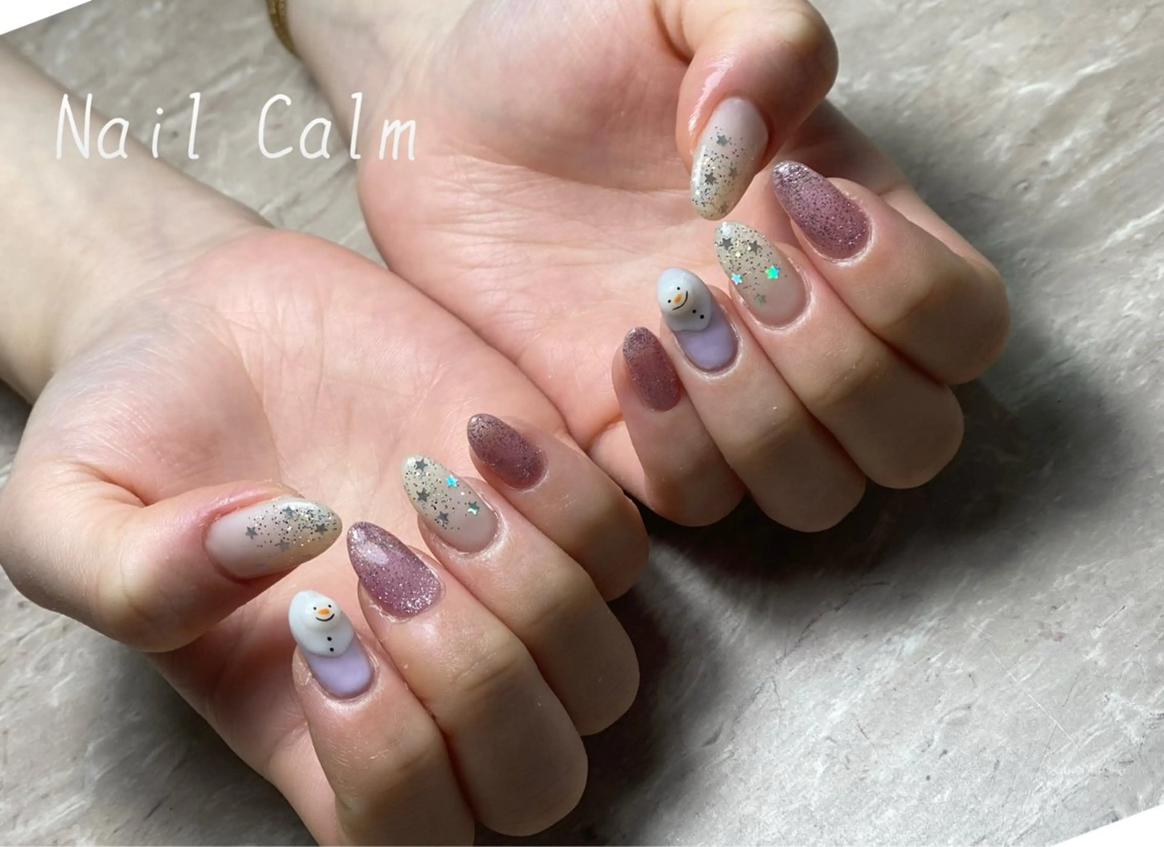 ネイル アートネイル ハンドネイル Nail Calm所属・プライベートサロン Calmのネイルデザイン