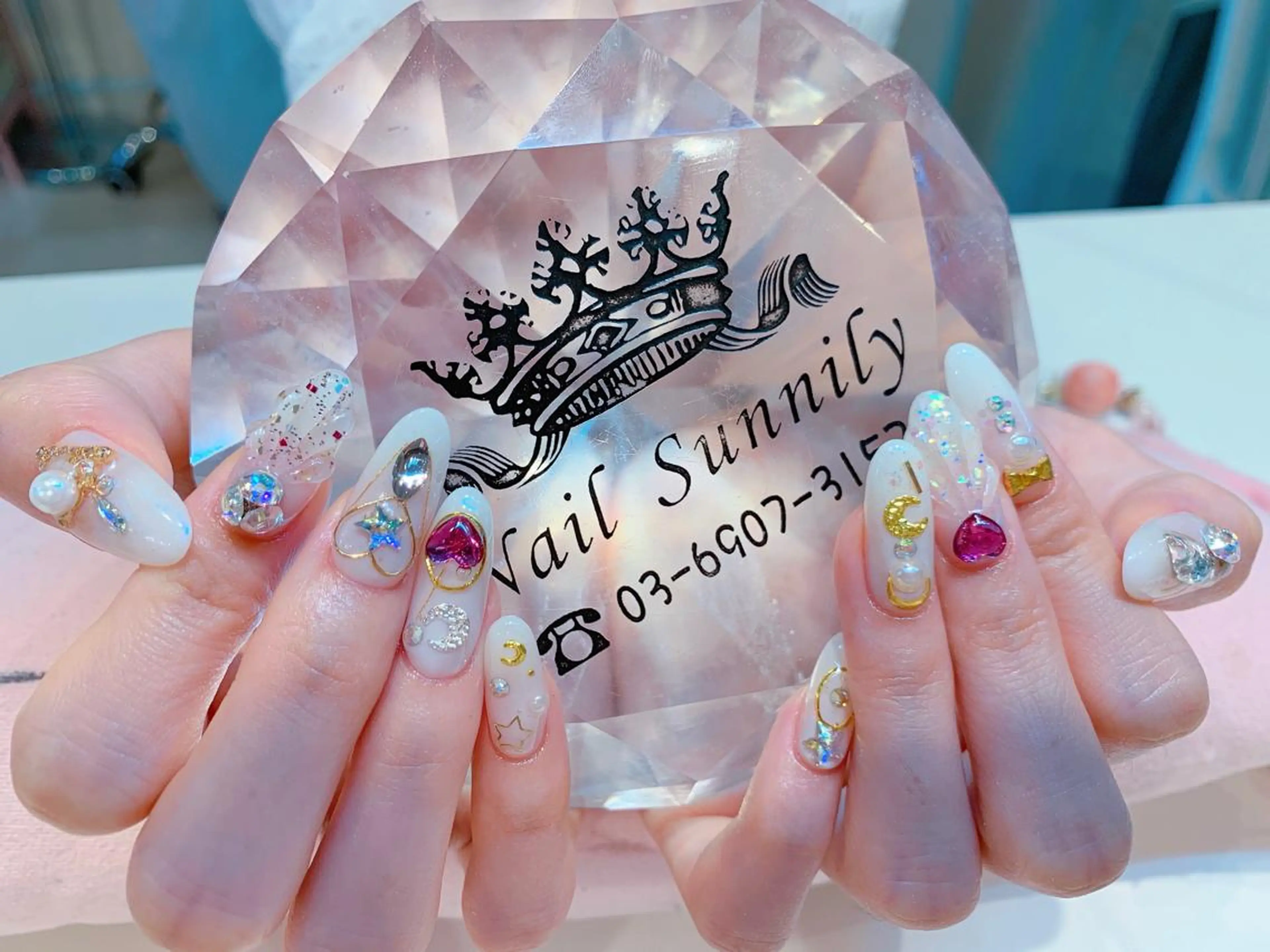 ネイル 長さだし専門店 M2　rikaのネイルデザイン