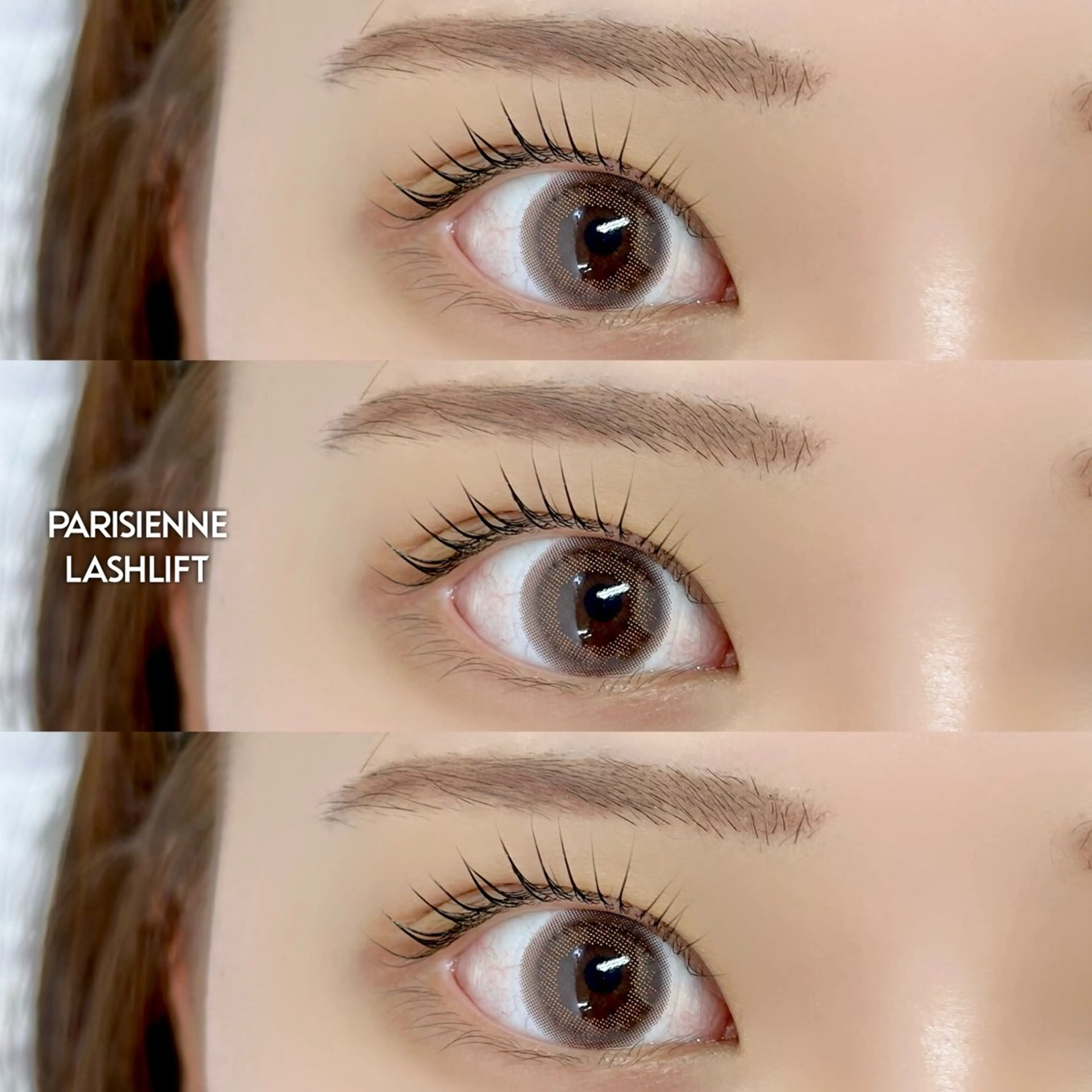 マツエク・マツパ パリジェンヌラッシュリフト マツパ une 石橋阪大前・ 箕面・池田・蛍池のマツエク・マツパデザイン