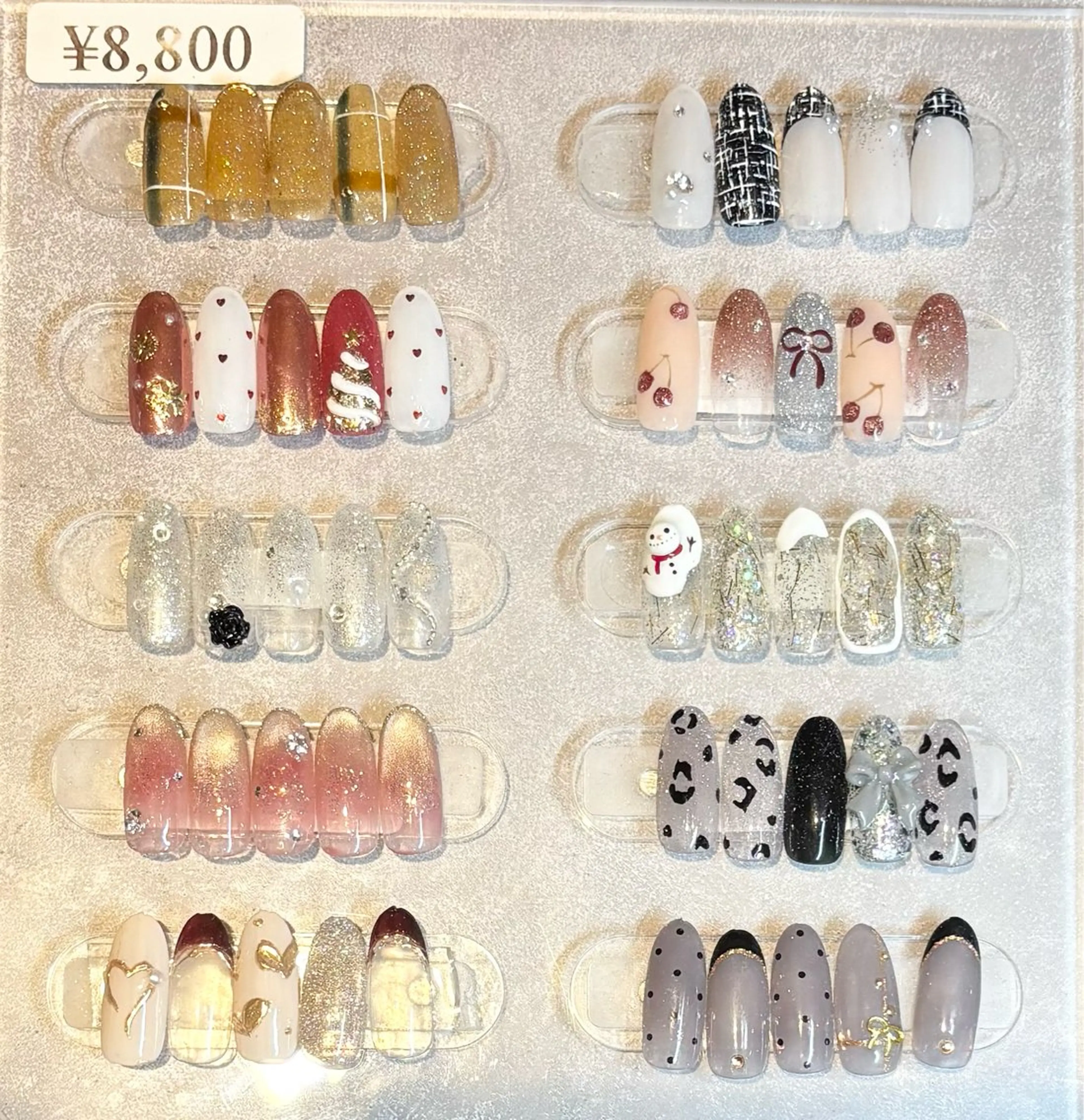 練習モデル❄️パラジェル使用️🫧【オフあり】定額デザイン※写真のデザインそのまま(現金払いのみ)の写真