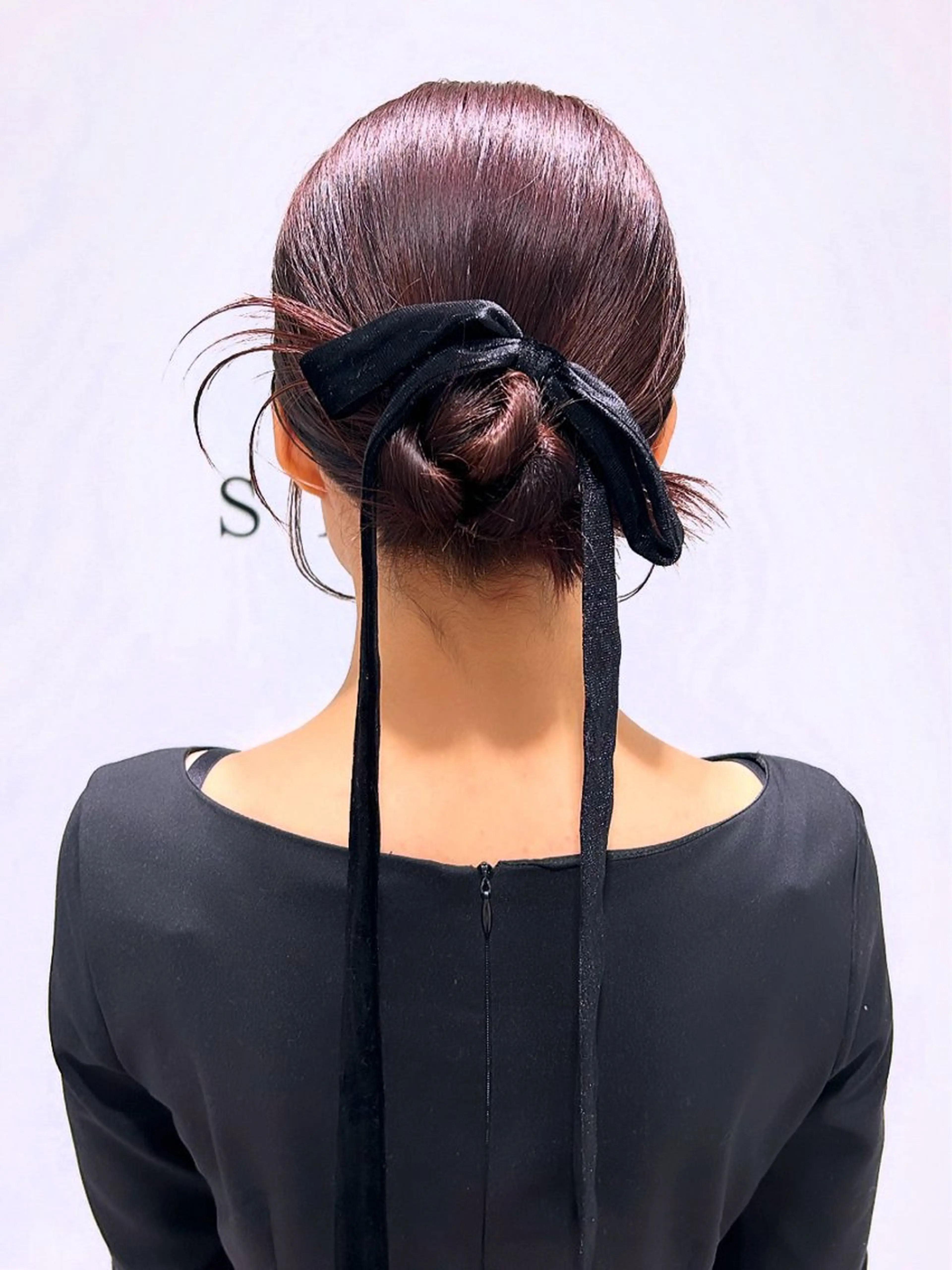 ヘアアレンジ ボブ ヘアセット ヘアセット/暖色 /レイヤー 山田寛菜のヘアスタイル