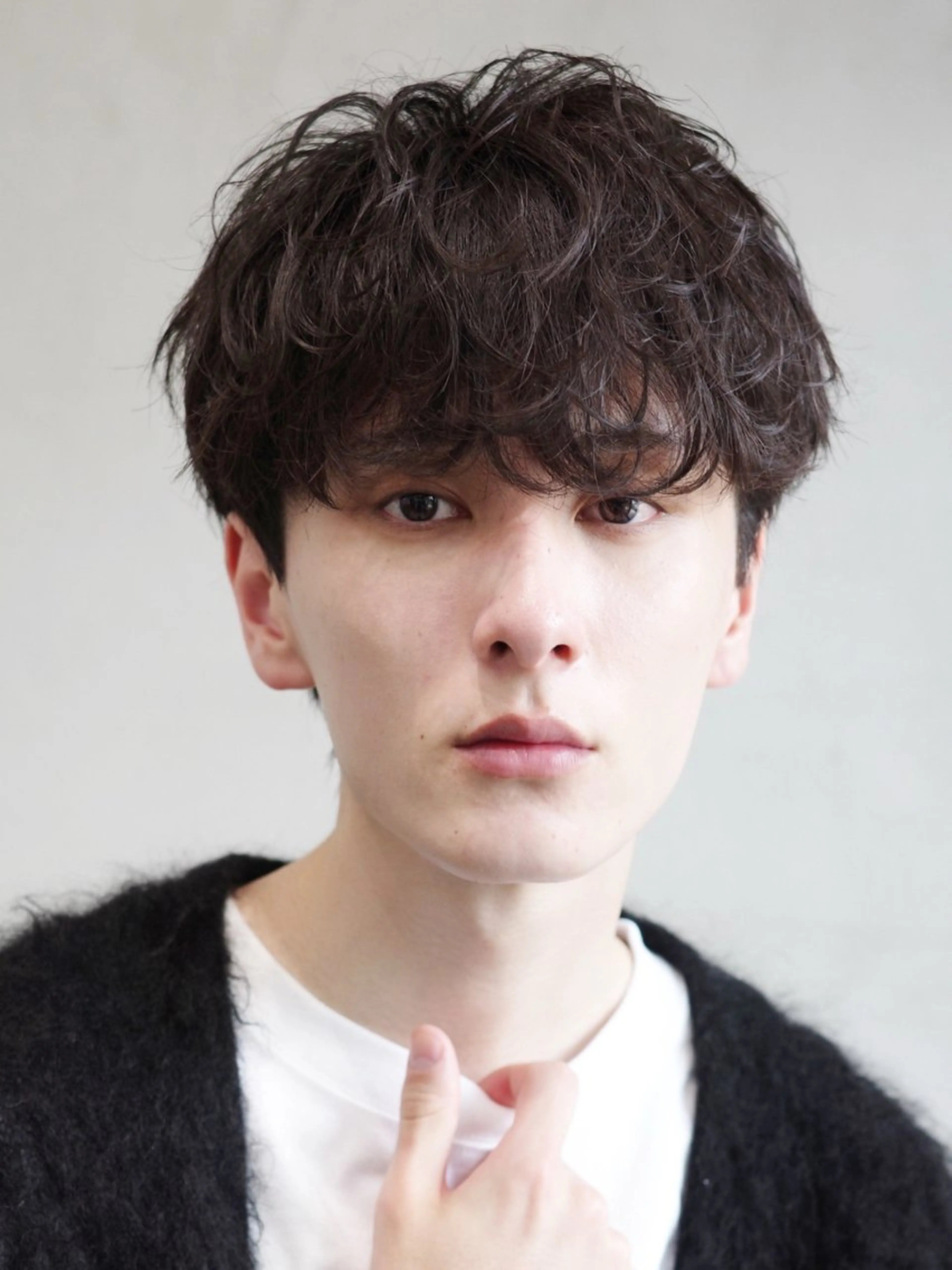 ミディアム パーマ メンズ ミディアムパーマ マッシュ メンズパーマ ツイストスパイラルパーマ 波巻きパーマ fifth 天神大名所属・天神大名メンズパーマ 【fifth】のヘアスタイル