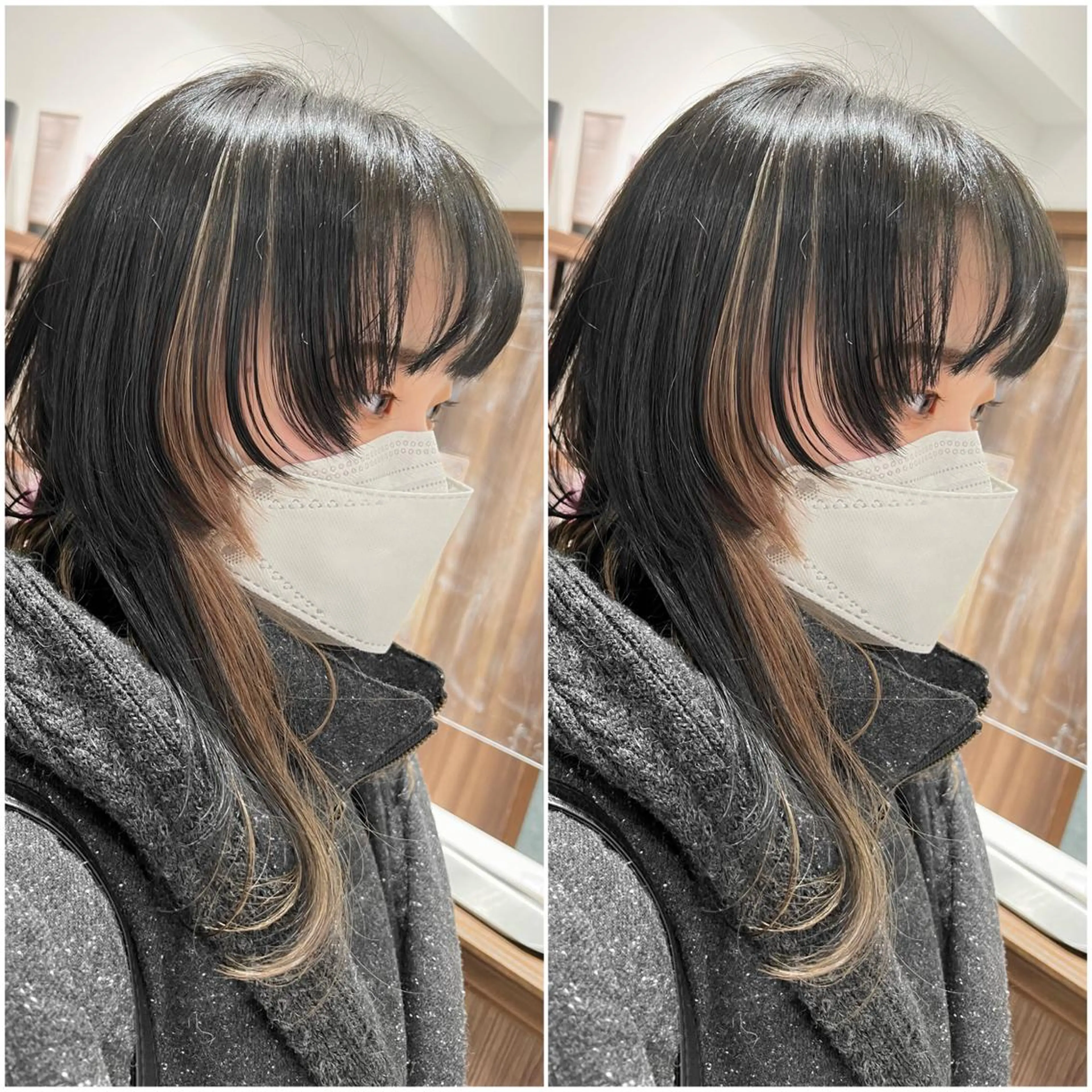 ロング カラー ヘアカラー 全席個室　暖色カラー Zina松園優香🌸のヘアスタイル