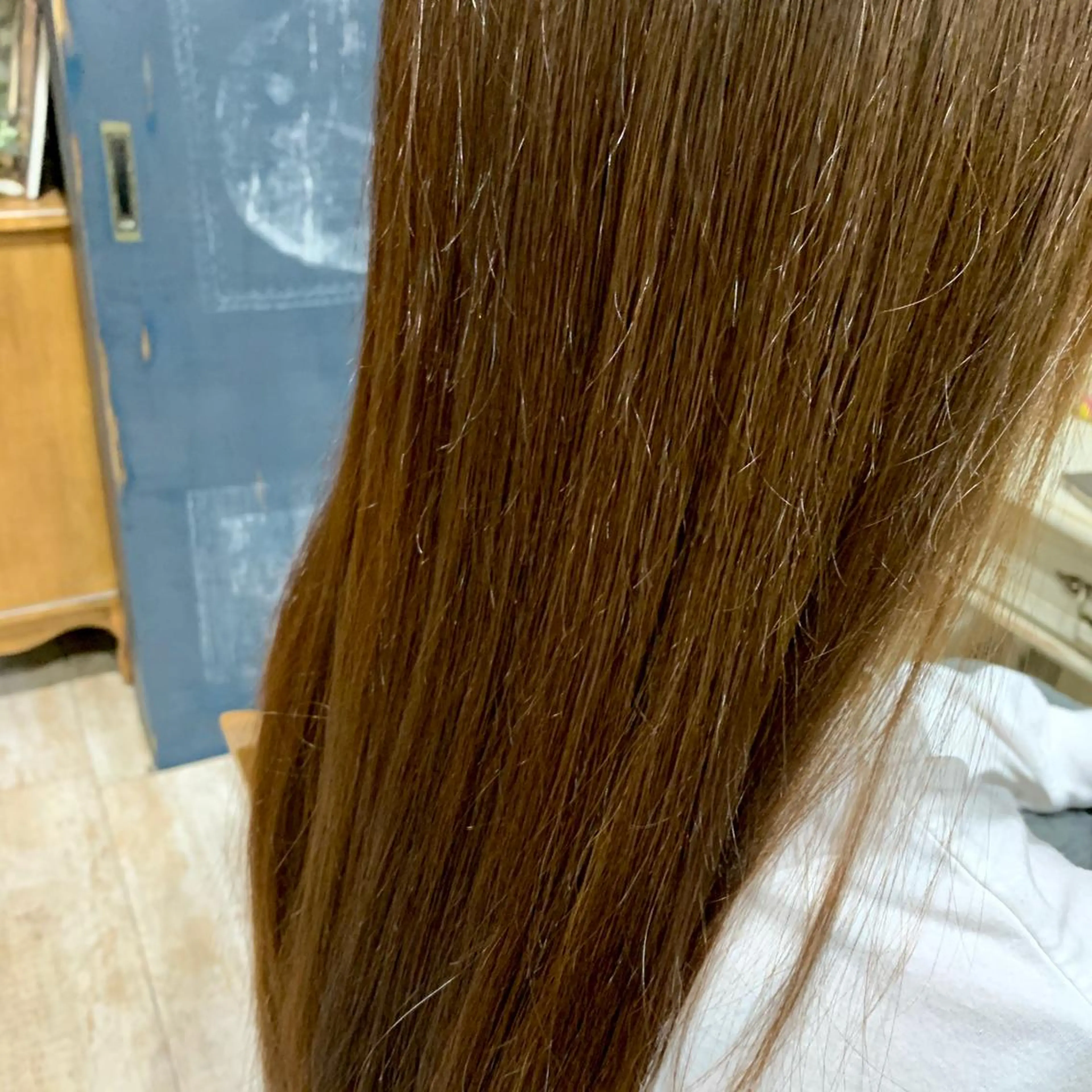 セミロング 新宿/髪質改善 /透け感/Sotaのヘアスタイル