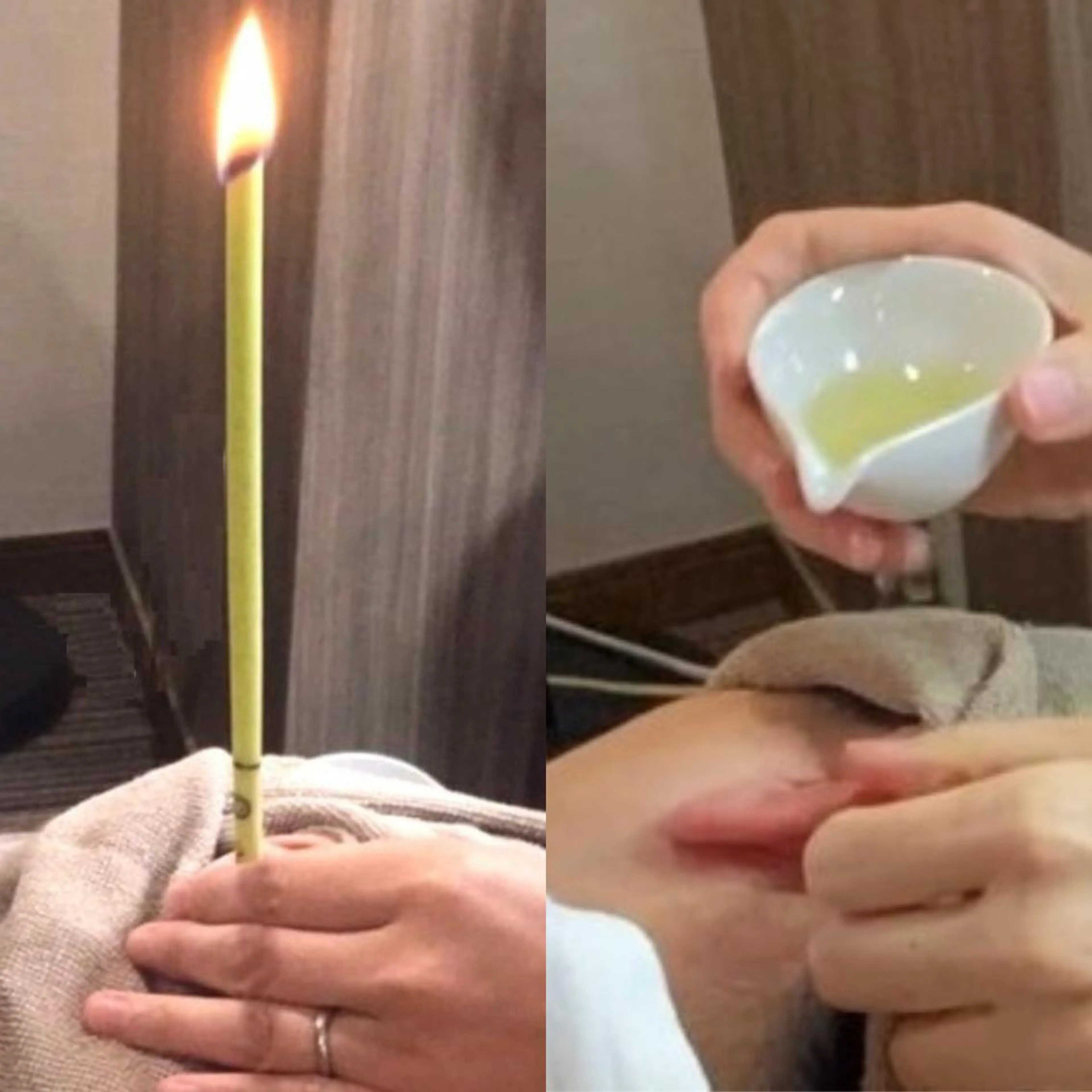 イヤーキャンドル＆カルナプラナの写真