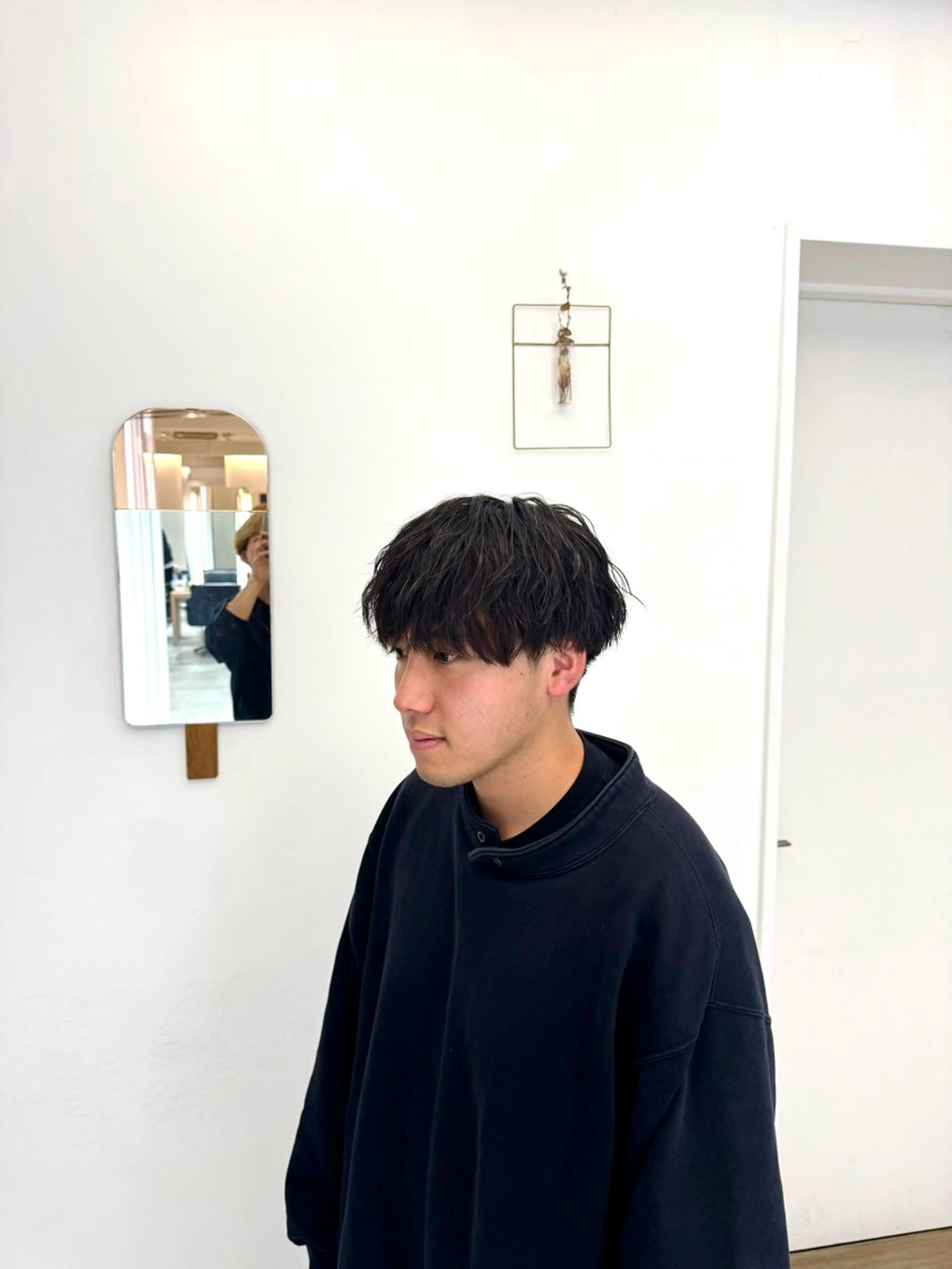 メンズカットの写真