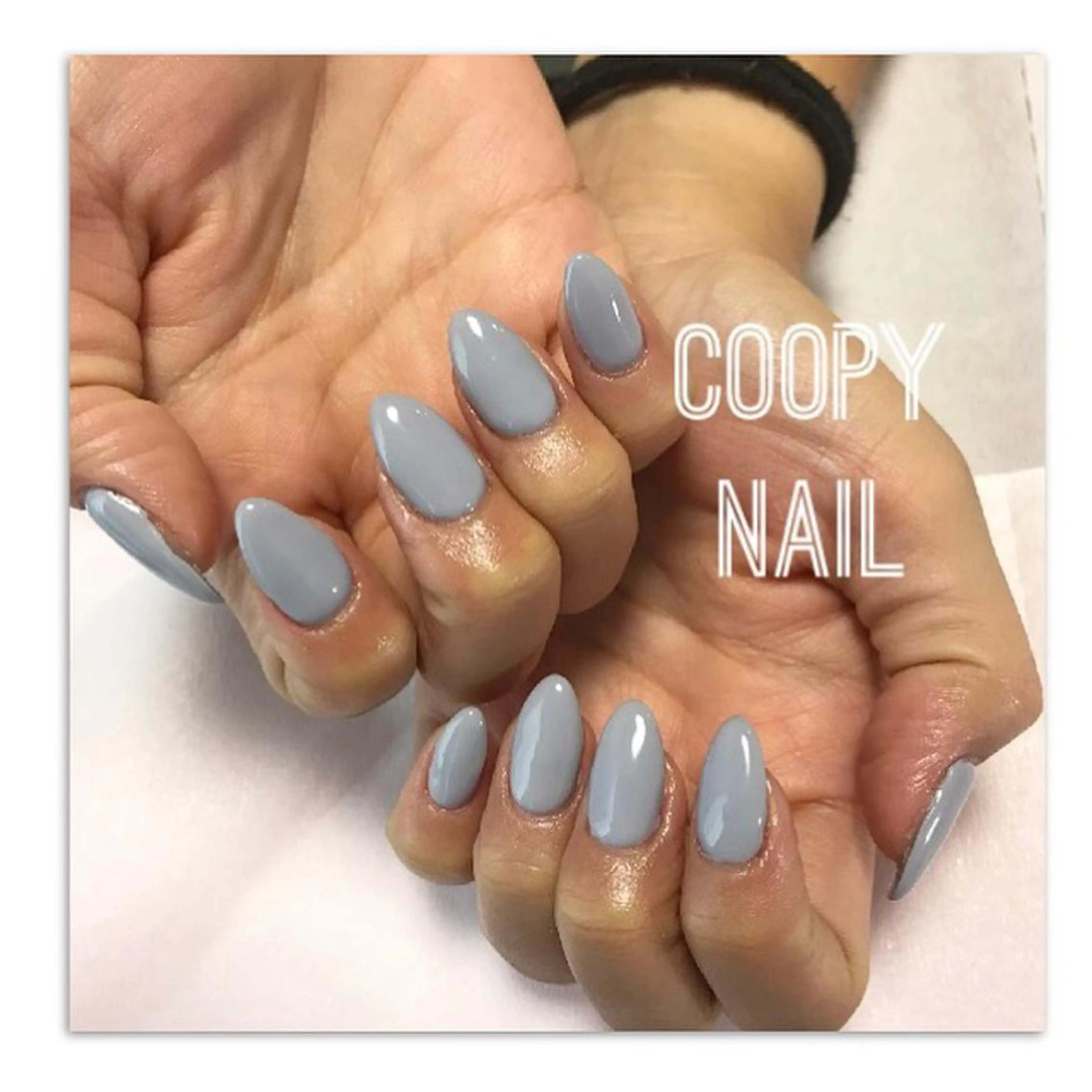 ネイル スカルプネイル シンプルネイル nail salon coopy所属・野澤 美優のネイルデザイン