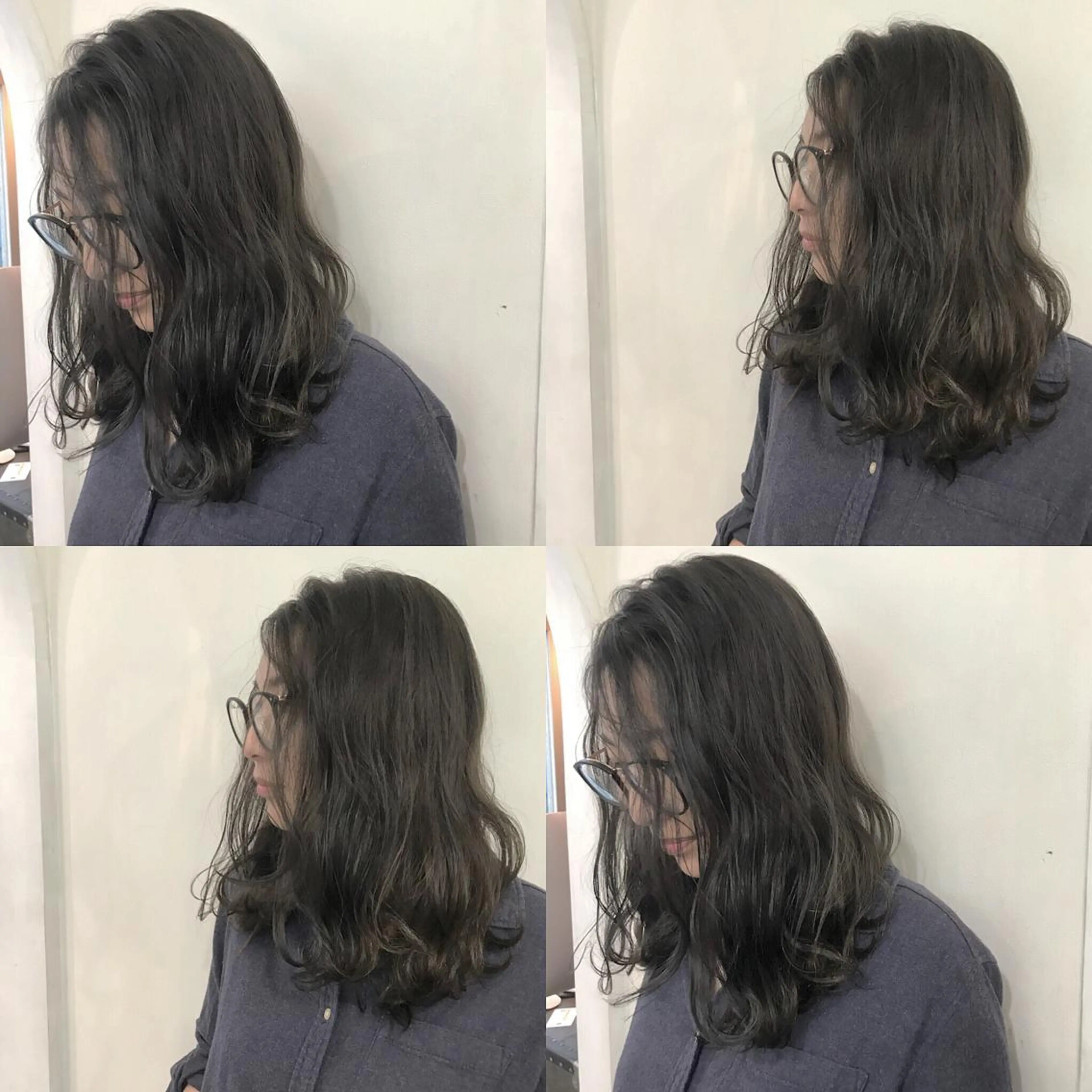 ロング カラー ヘアカラー トリートメント レイヤー/顔周り /AKARIのヘアスタイル