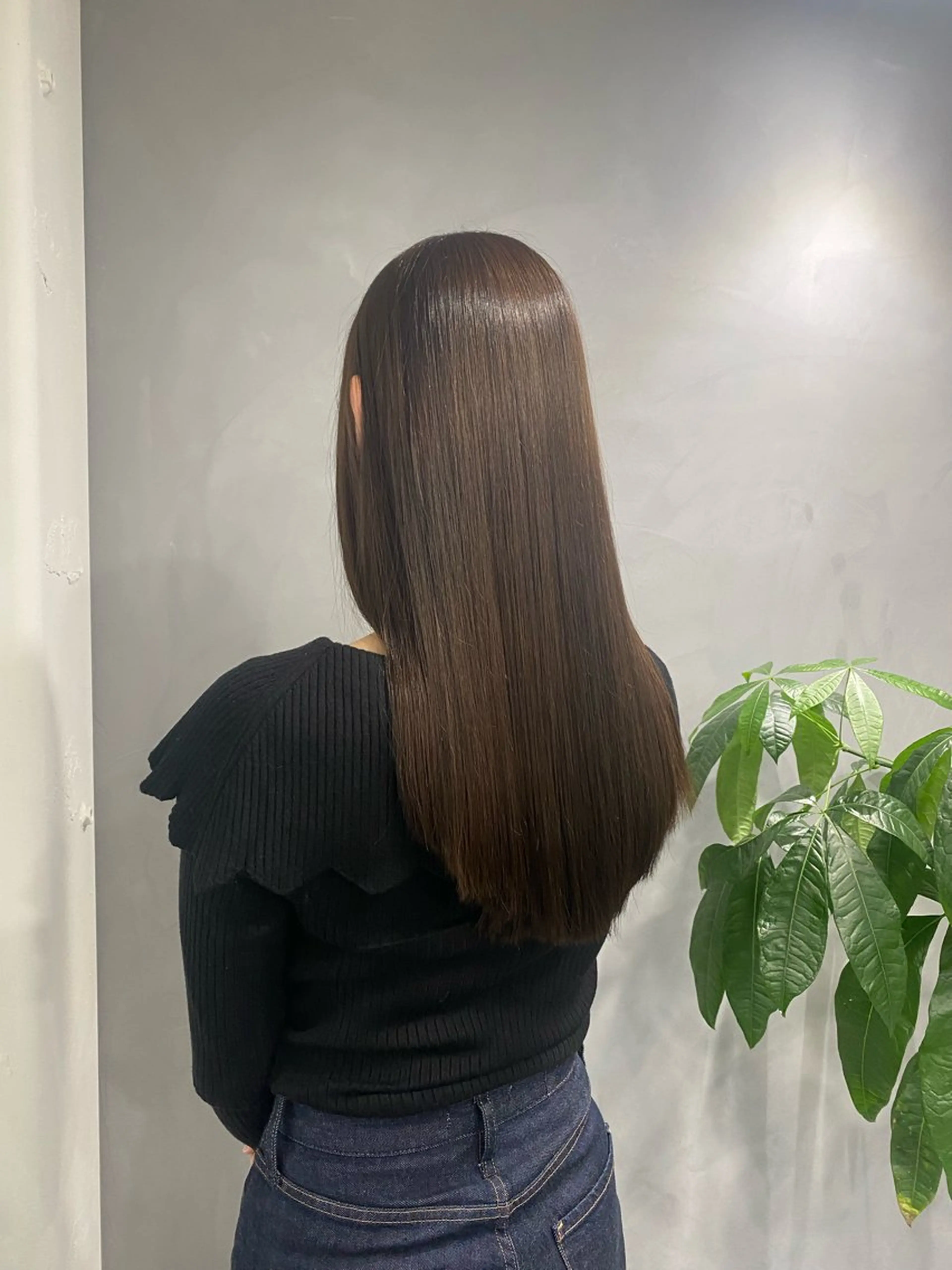 ロング カラー 髪質改善 ヘアカラー トリートメント ekolu北梅田店所属・梅田中崎町髪質改善 /オキヒロト/エコルのヘアスタイル