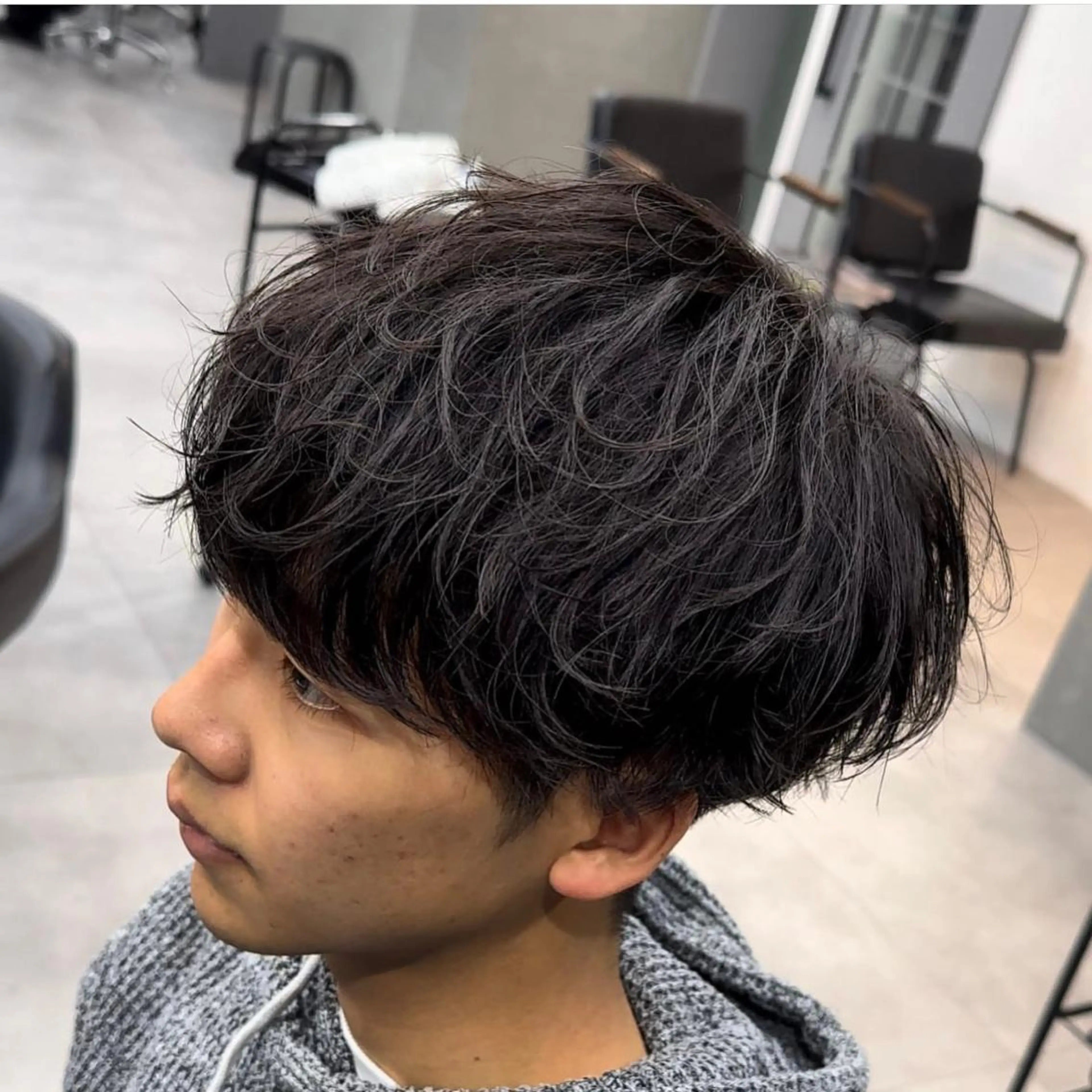 パーマ メンズ OVARL by apish所属・【メンズパーマ】 横田結希のヘアスタイル