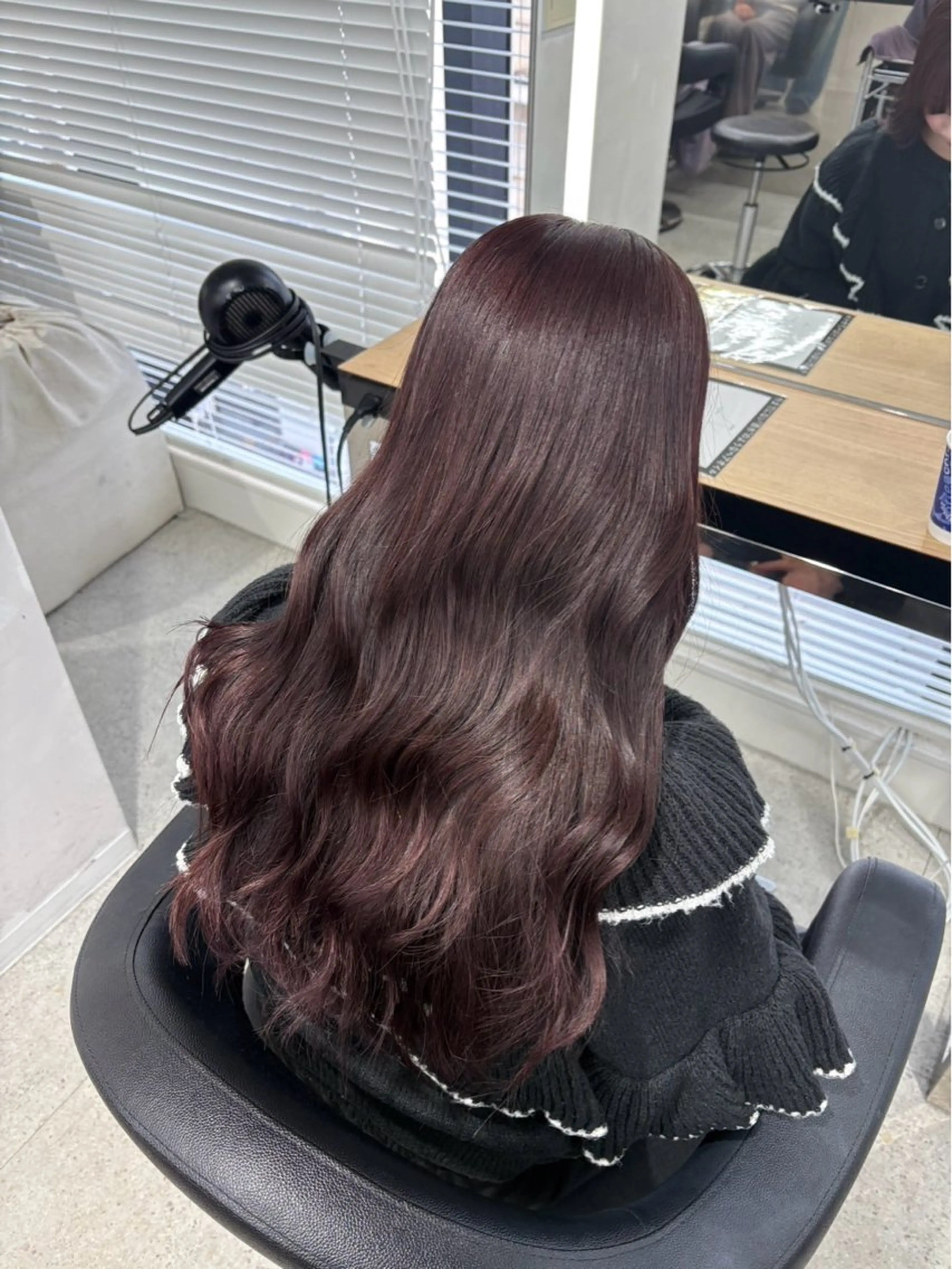 ロング ヘアカラー miku/ラベンダー 透明感カラー🪻❤︎のヘアスタイル