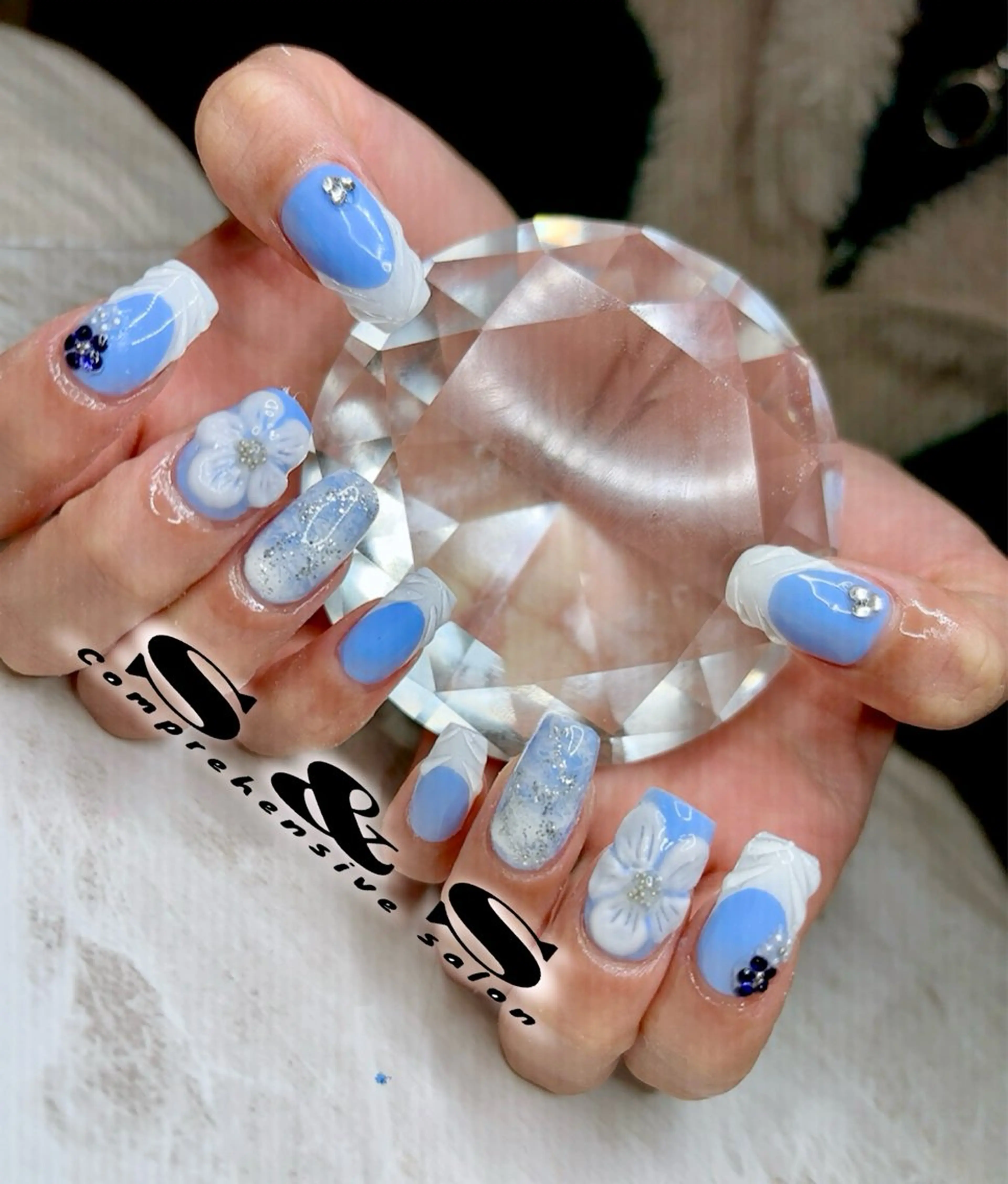 ネイル 長さ出し メンズネイル 持ち込み S&S 村田小百合のネイルデザイン