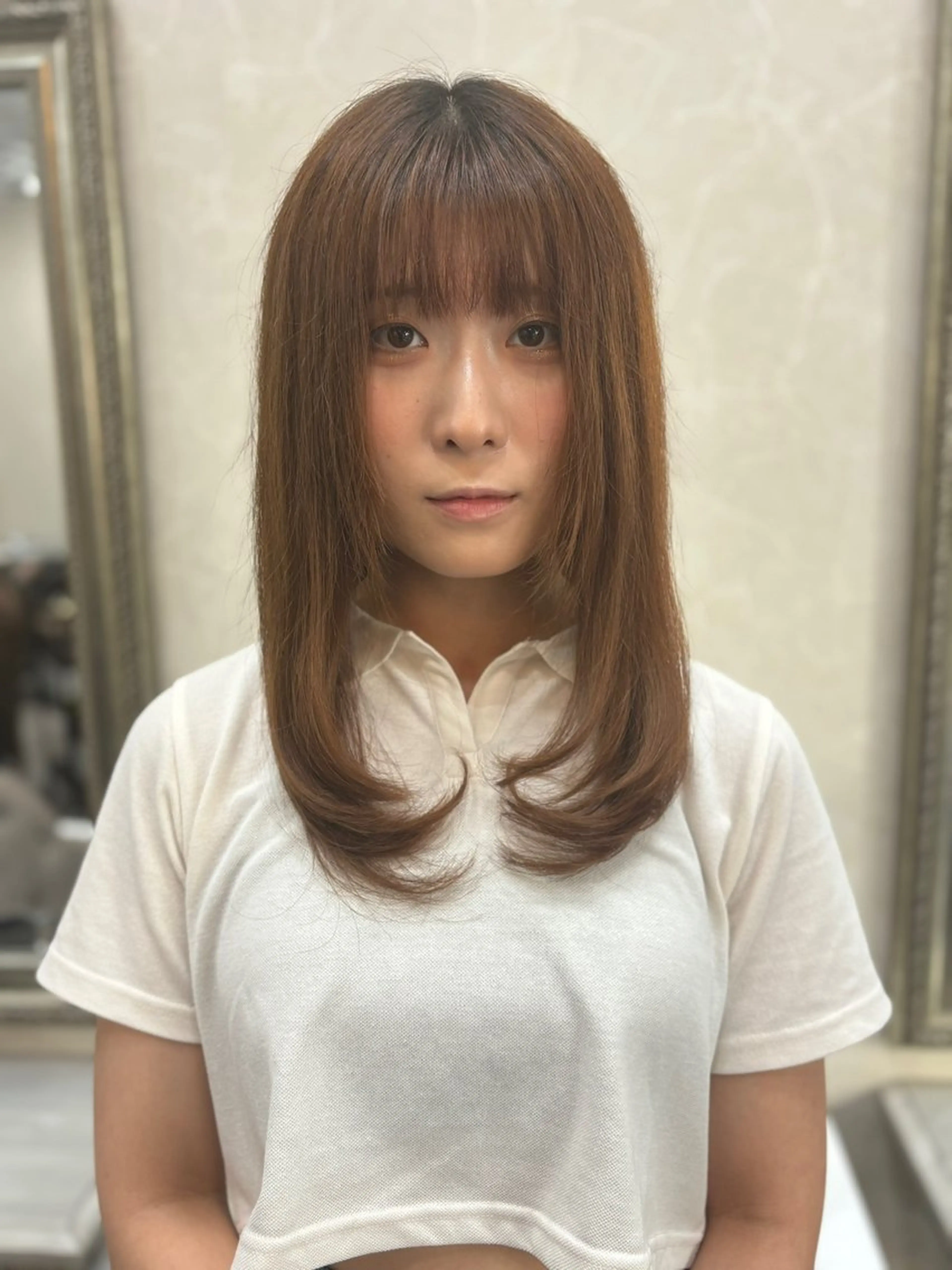 ロング レイヤーカット カットモデル募集中 murakamiのヘアスタイル