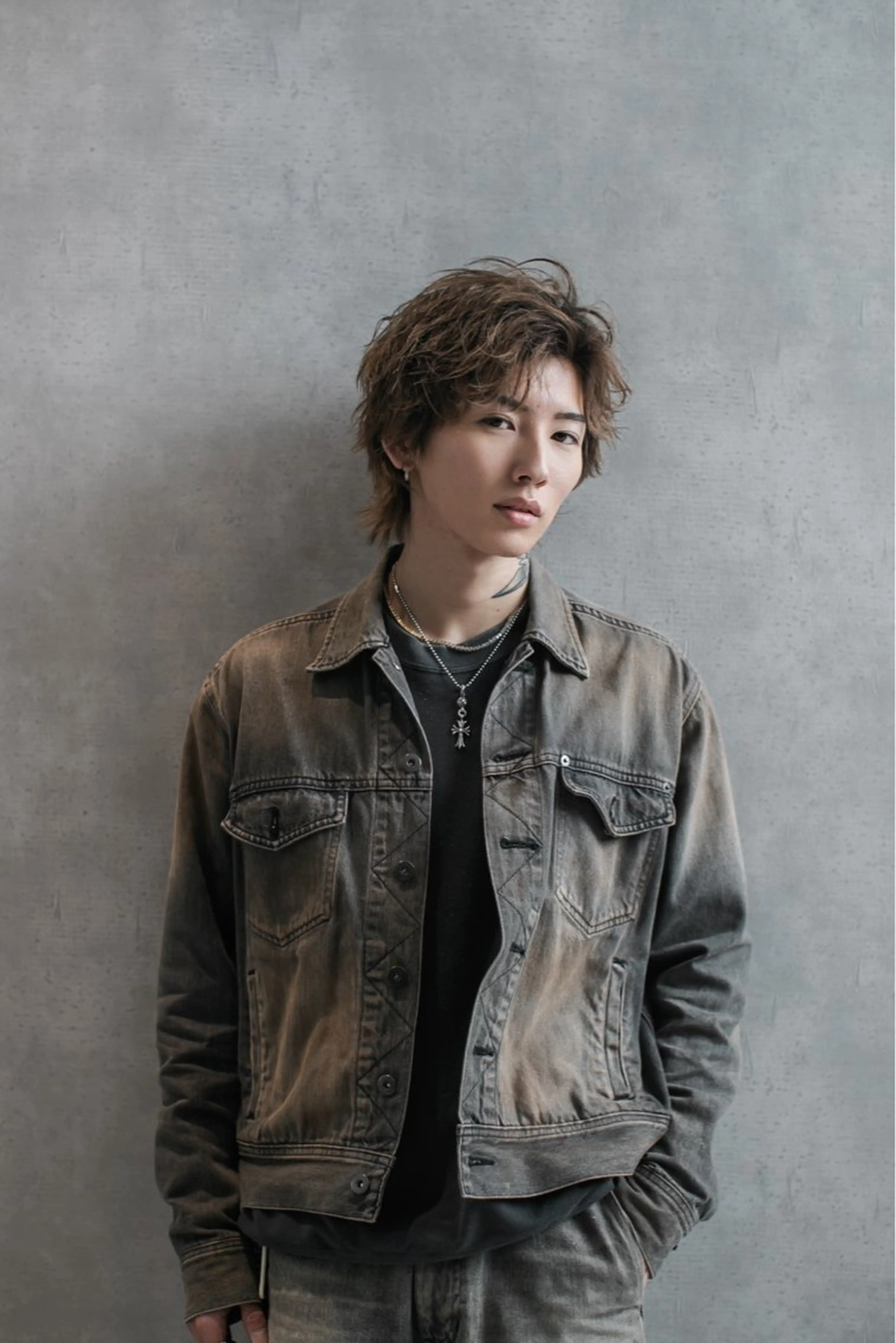 ショート メンズ 中嶋 流生のヘアスタイル