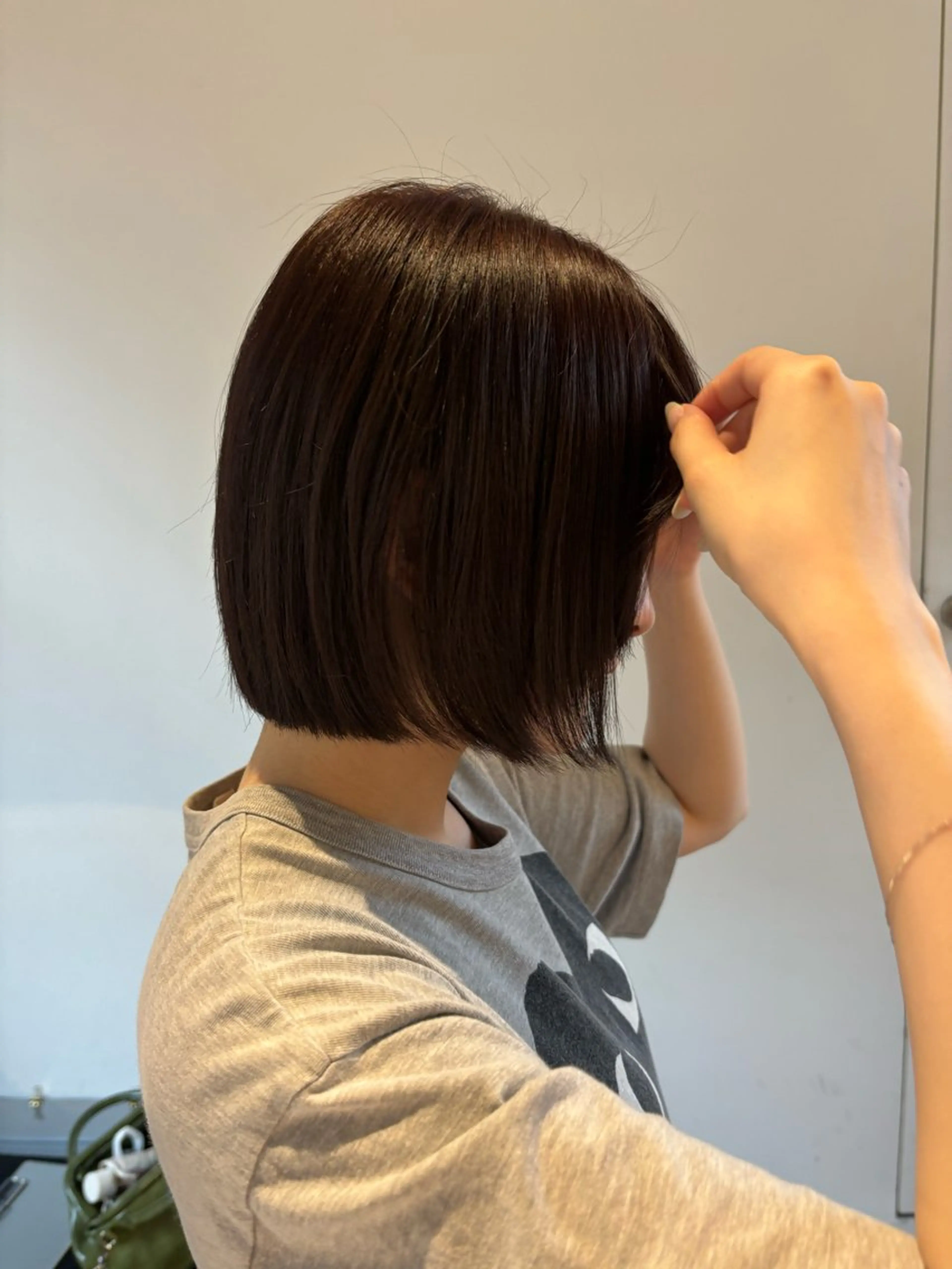 人気㊙️レディース bob cut💚の写真