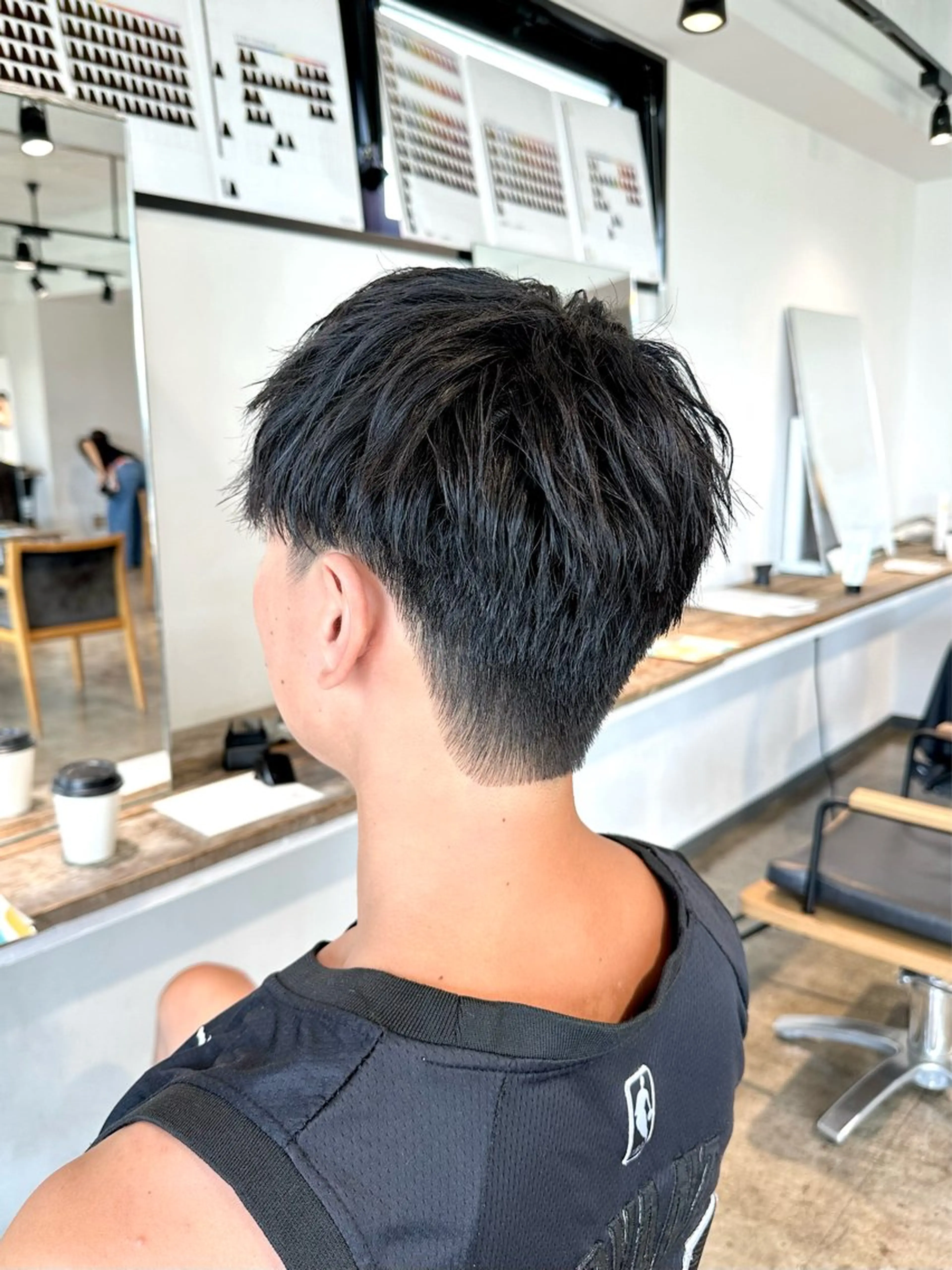 メンズ マッシュ メンズパーマ 刈り上げ カット 骨格補正施術/メンズ 専門美容師/YUYAのヘアスタイル