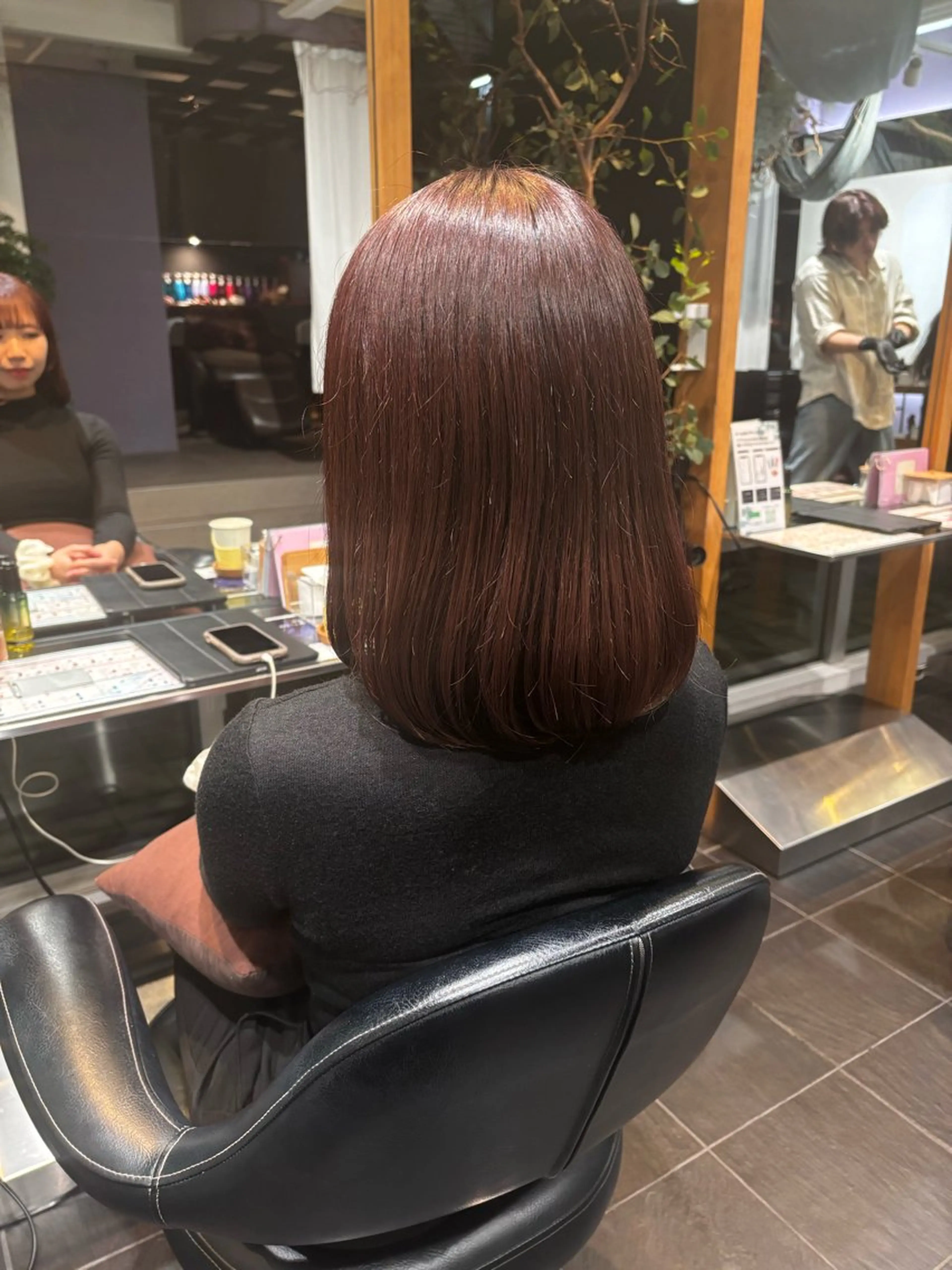 ミディアム カラー カット ヘアカラー トリートメント ヘッドスパ 表参道/マンツーマン 施術/lucaのヘアスタイル