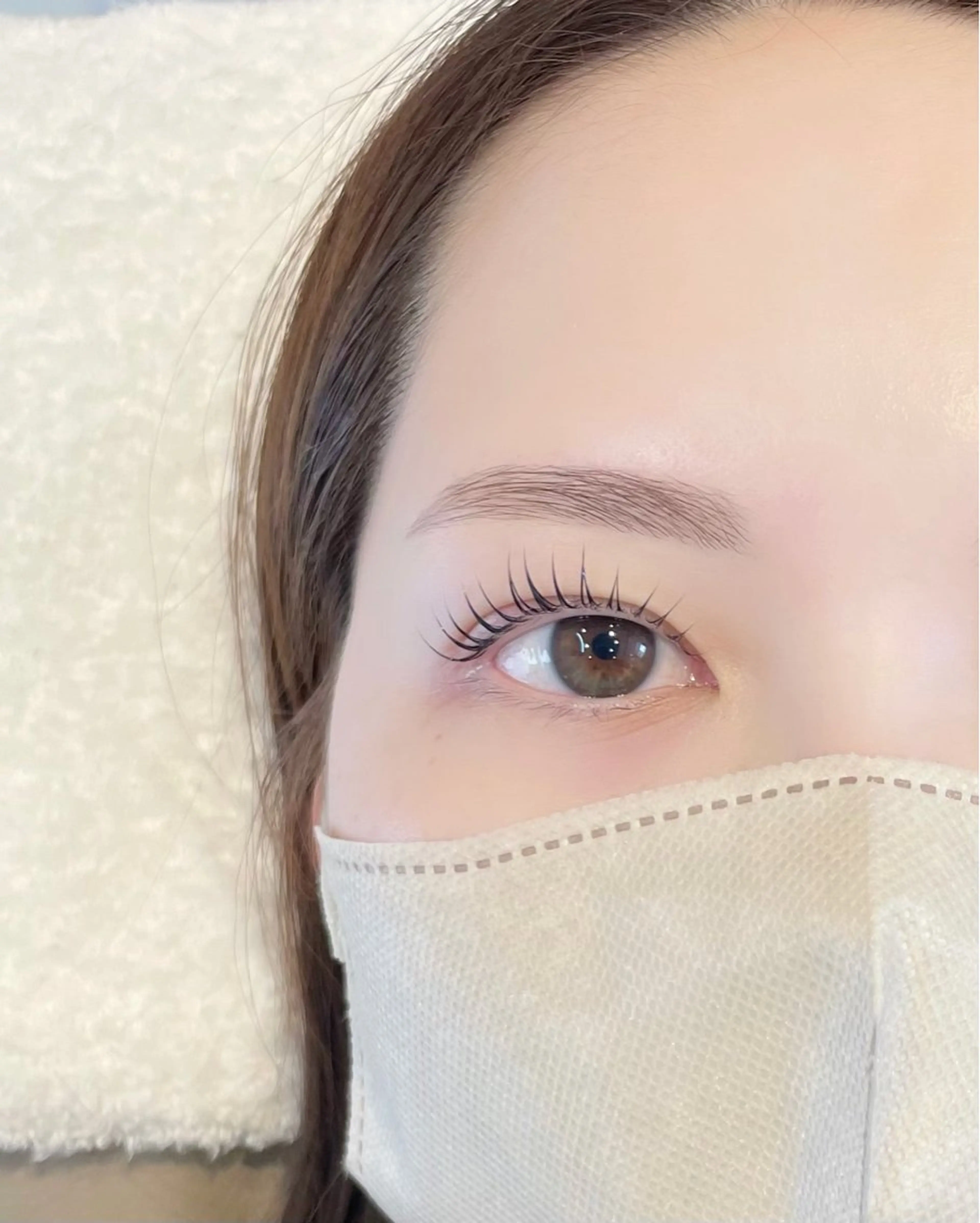 アイブロウ ハリウッドブロウリフト ワックス脱毛 その他(アイブロウ) アイブロウが得意◎ 荻野栞のマツエク・マツパデザイン