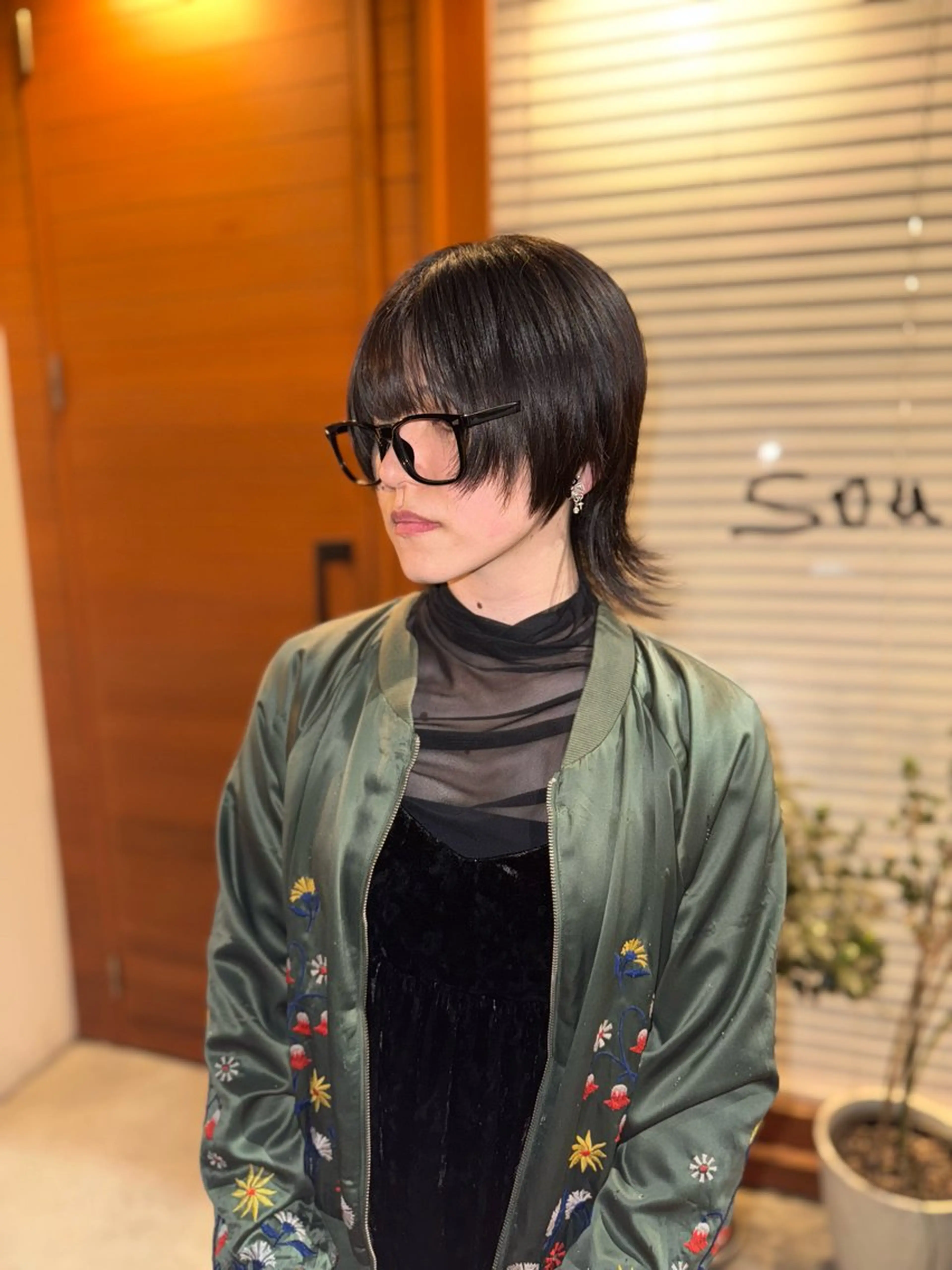 ミディアム カット souko所属・のん/ショートカット /南堀江のヘアスタイル