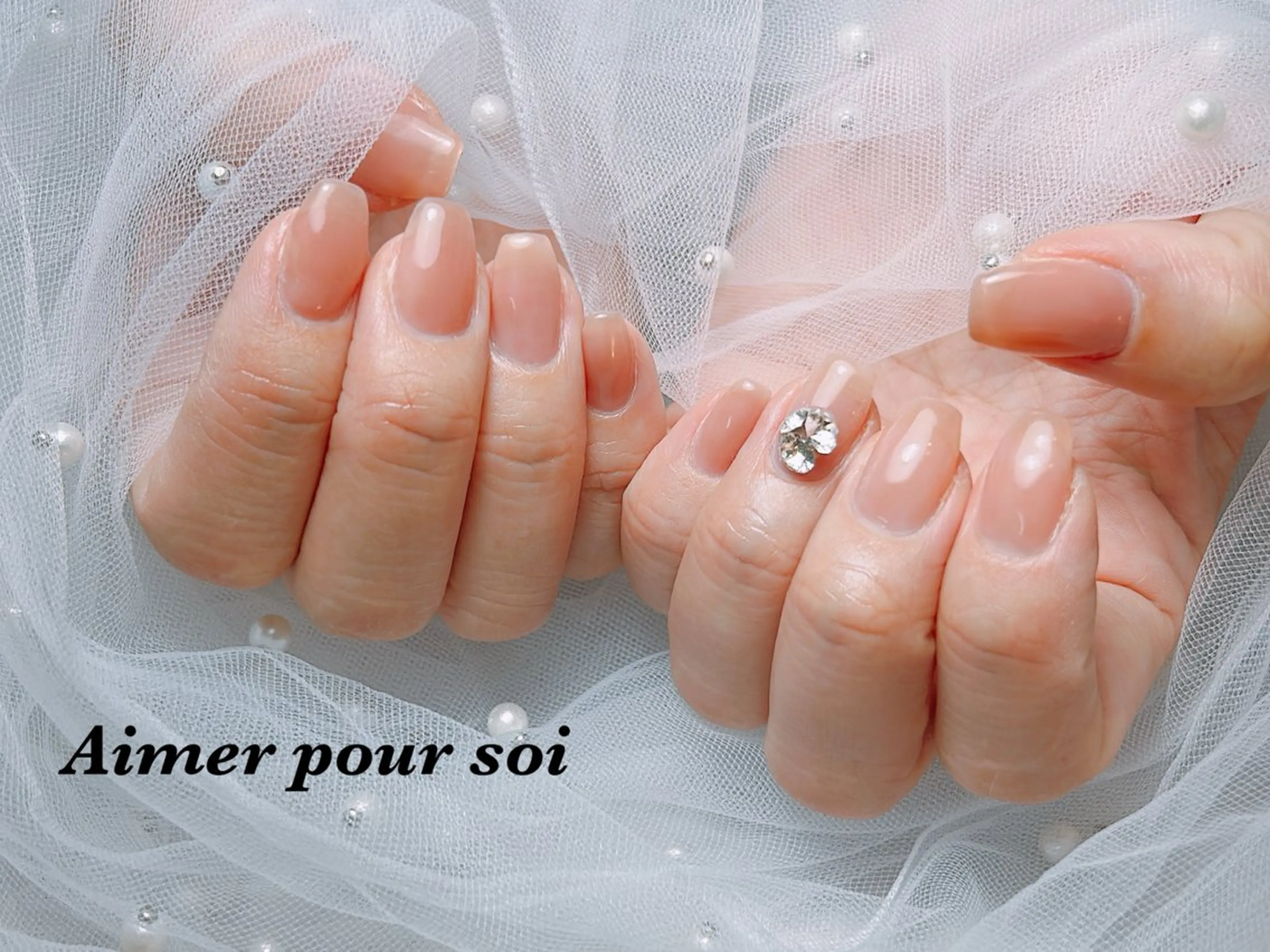 ネイル ハンドネイル Aimer pour soiのネイルデザイン