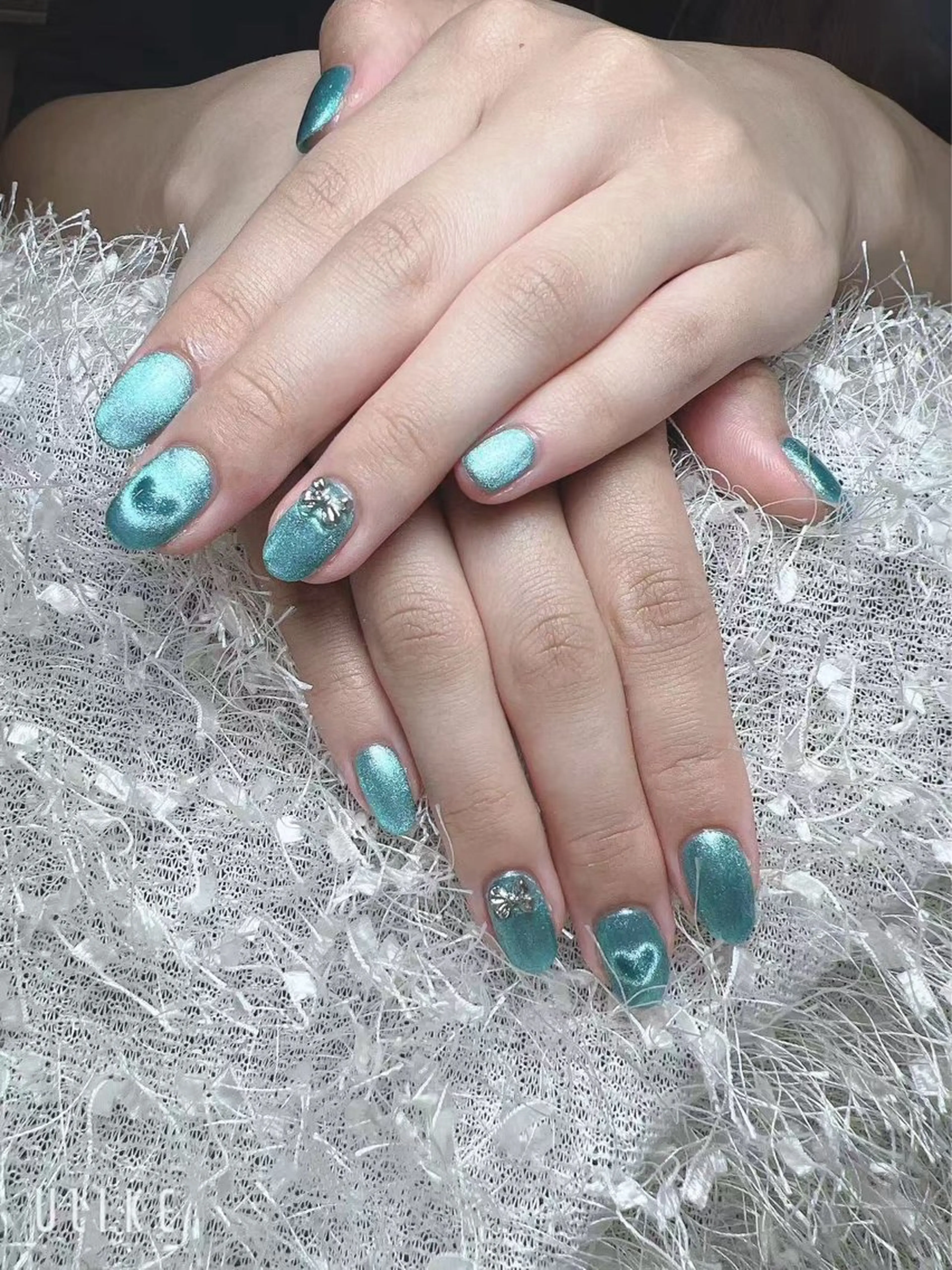 ネイル チークネイル 長さ出し フットネイル フレンチネイル ジェルネイル ハンドネイル Enny lovelyのネイルデザイン