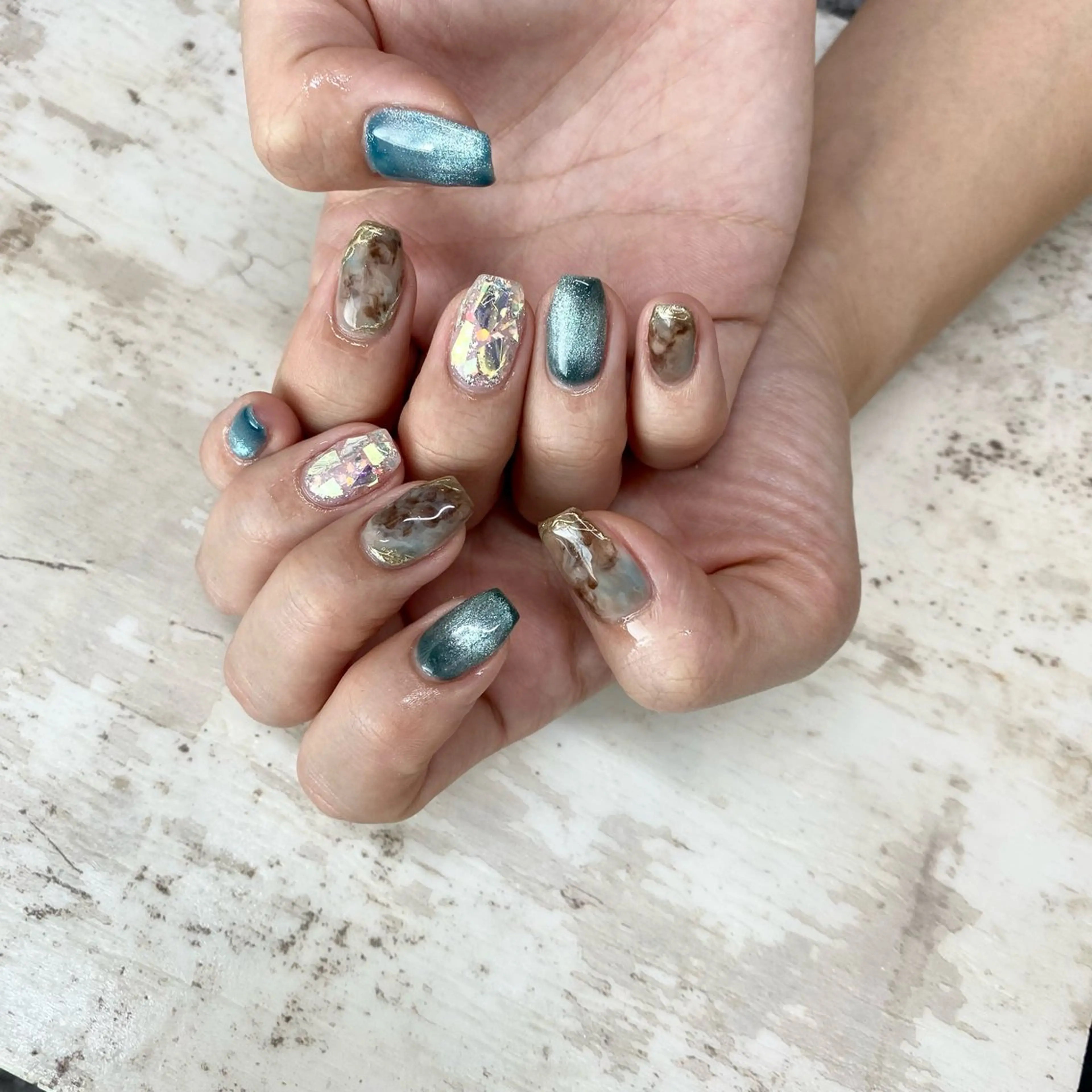 ネイル ハンドネイル 山﨑 葉月のネイルデザイン