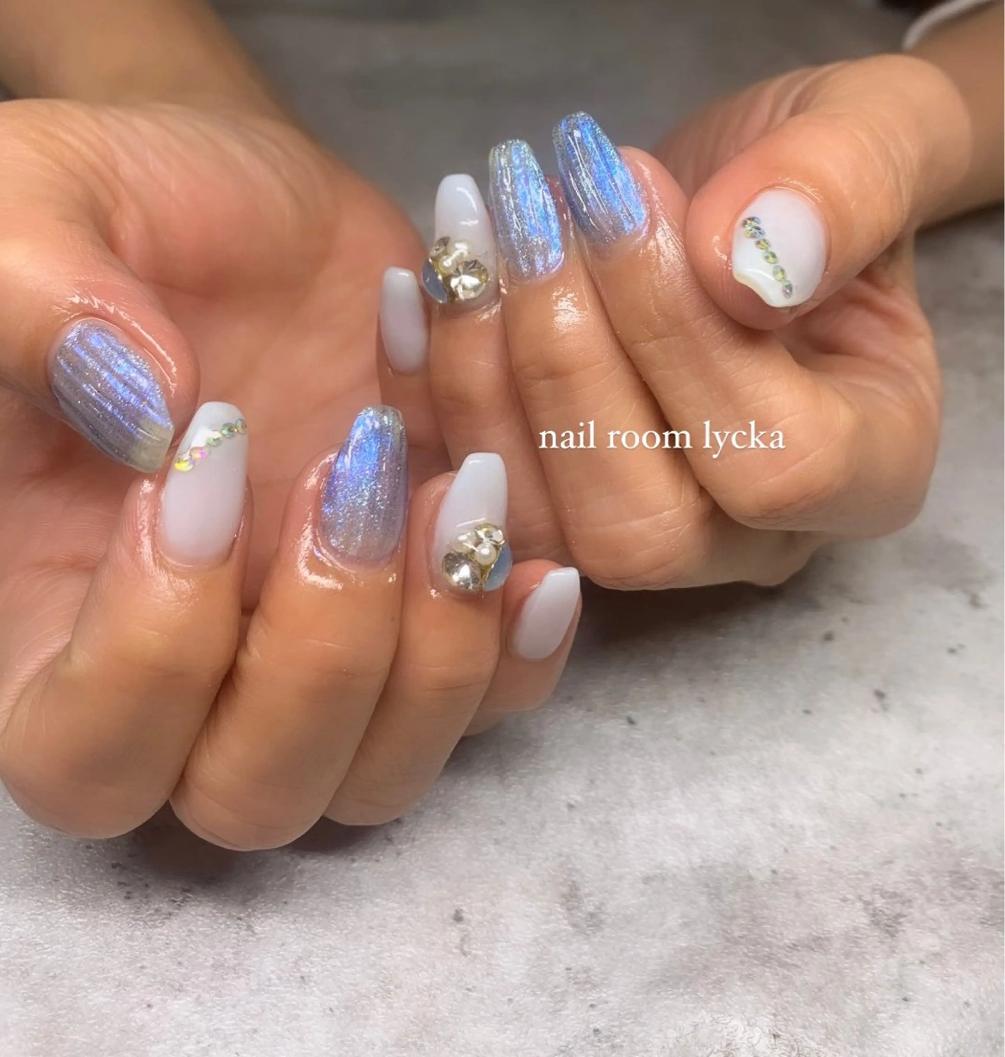 ネイル ﾈｲﾙﾙｰﾑﾘｯｶ 𝐦𝐚𝐲𝐮のネイルデザイン