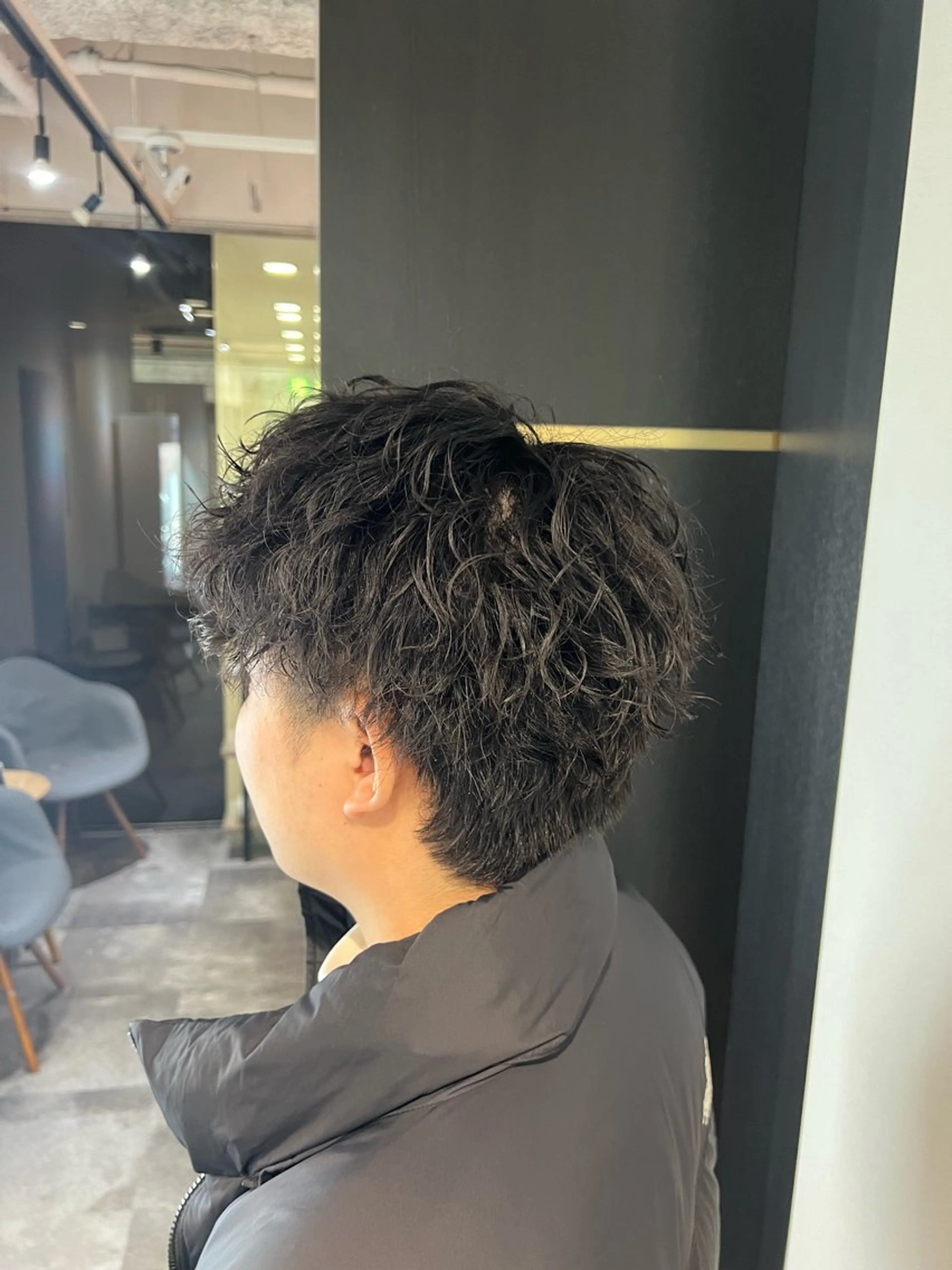 ショート パーマ メンズ カット パーマ メンズパーマ/ メンズ特化/寺阪拓真のヘアスタイル