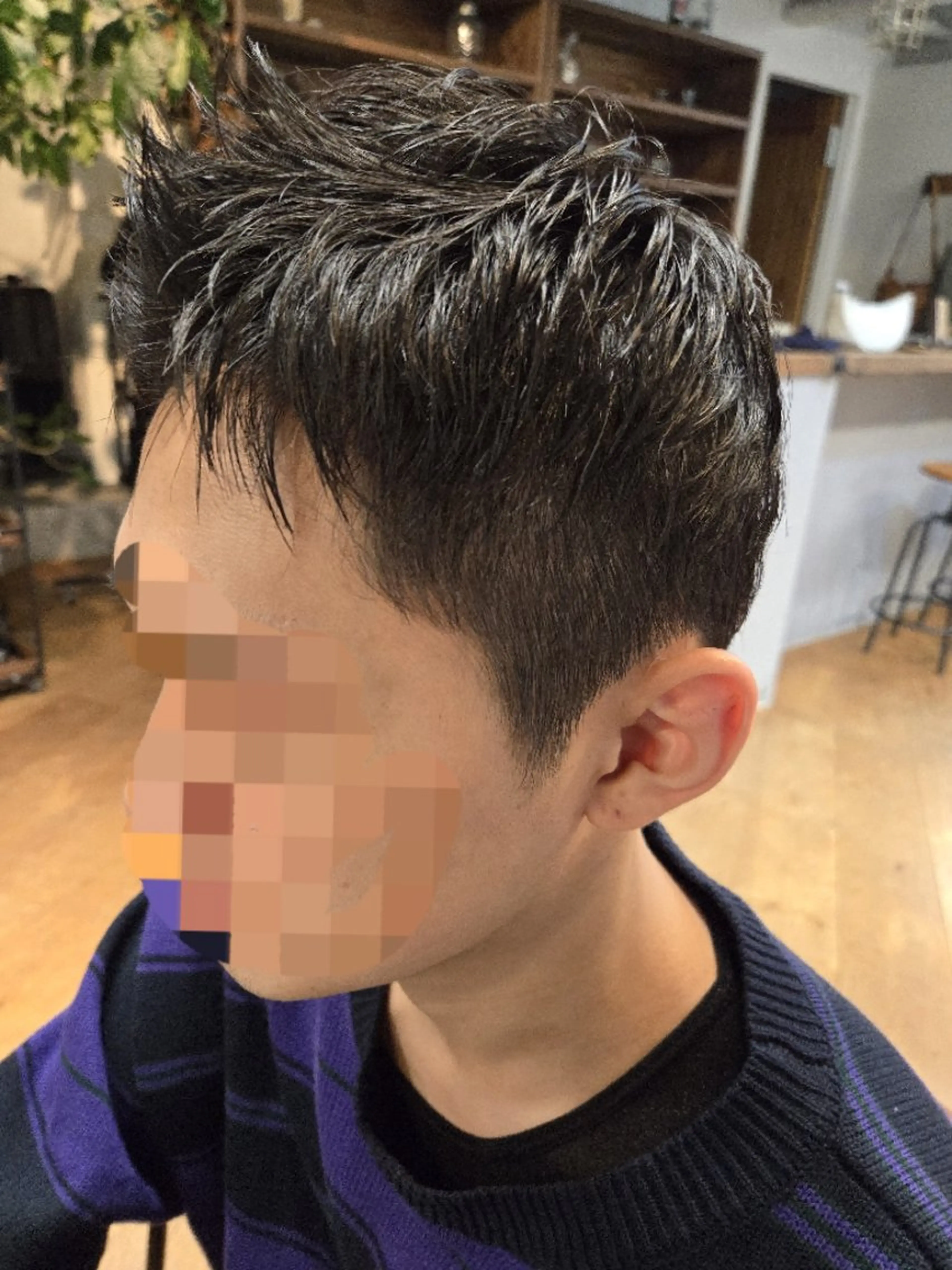 メンズ アップバング knoll所属・銀座knoll🌿 【平日朝限定cut】のヘアスタイル