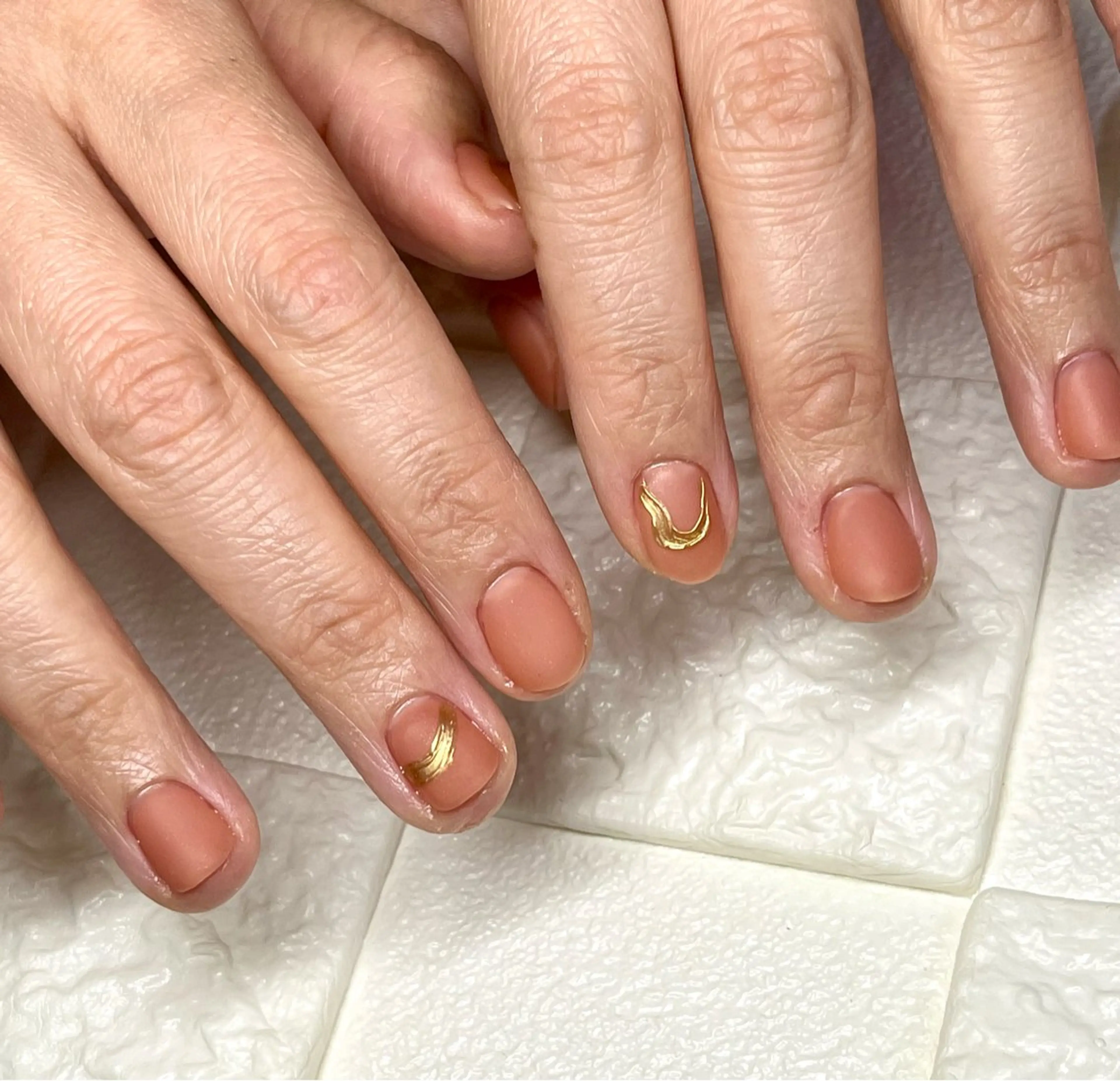 ネイル アートネイル ミラーネイル ワンカラーネイル ハンドネイル まり りぃ〜んのネイルデザイン