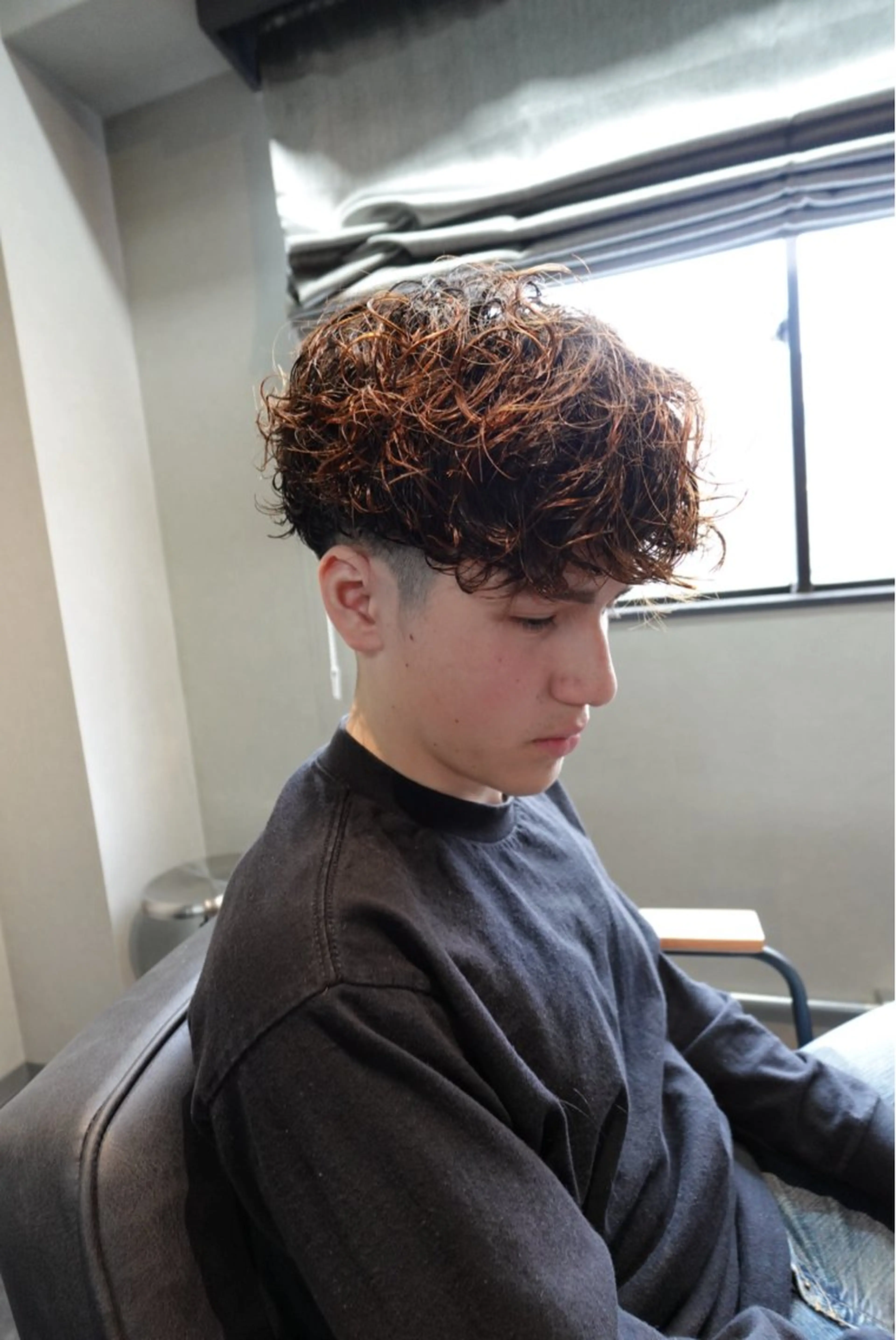 パーマ メンズ メンズパーマ専門店 【店長】⚜️イチカワのヘアスタイル