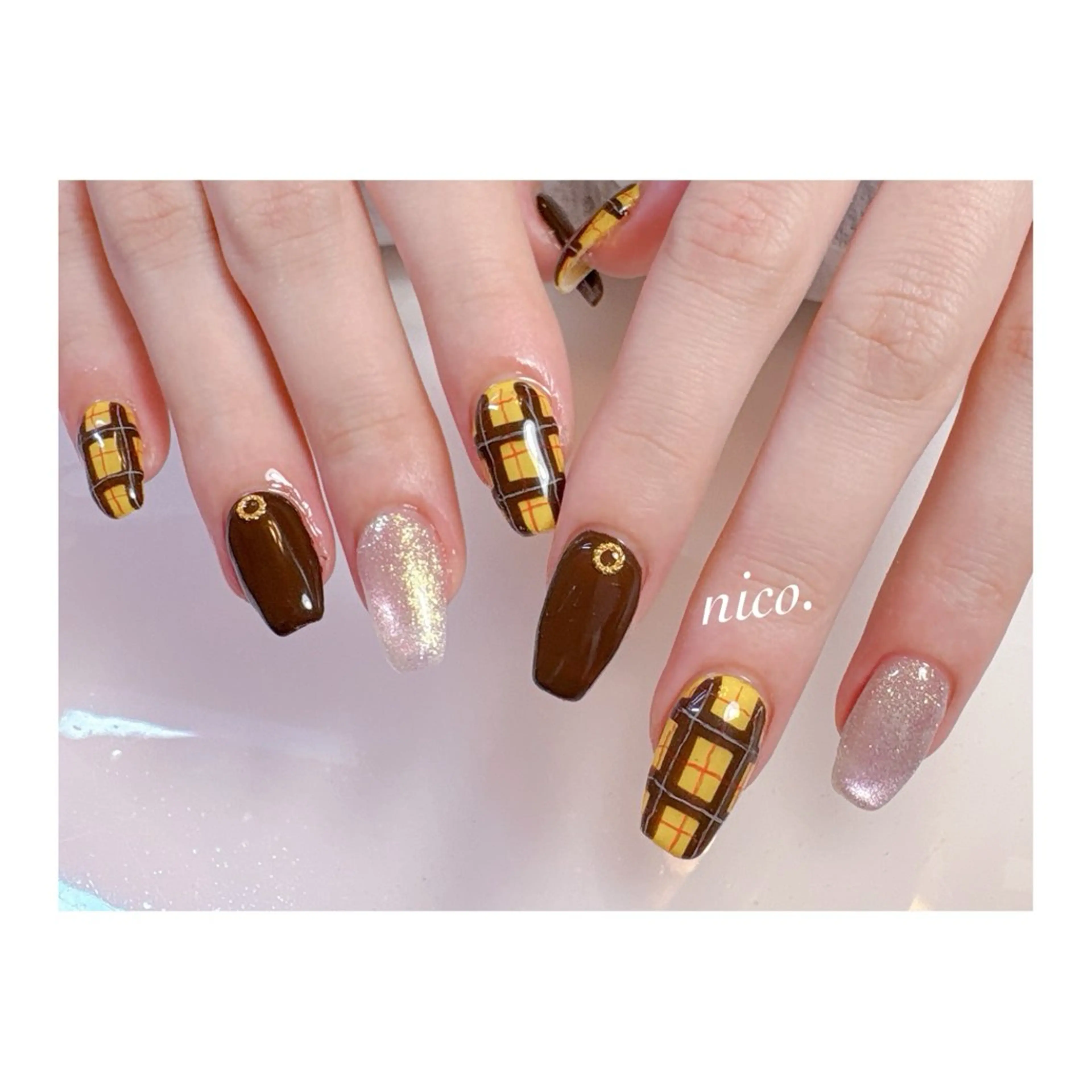 ネイル ハンドネイル フットネイル nailsalon nico.のネイルデザイン