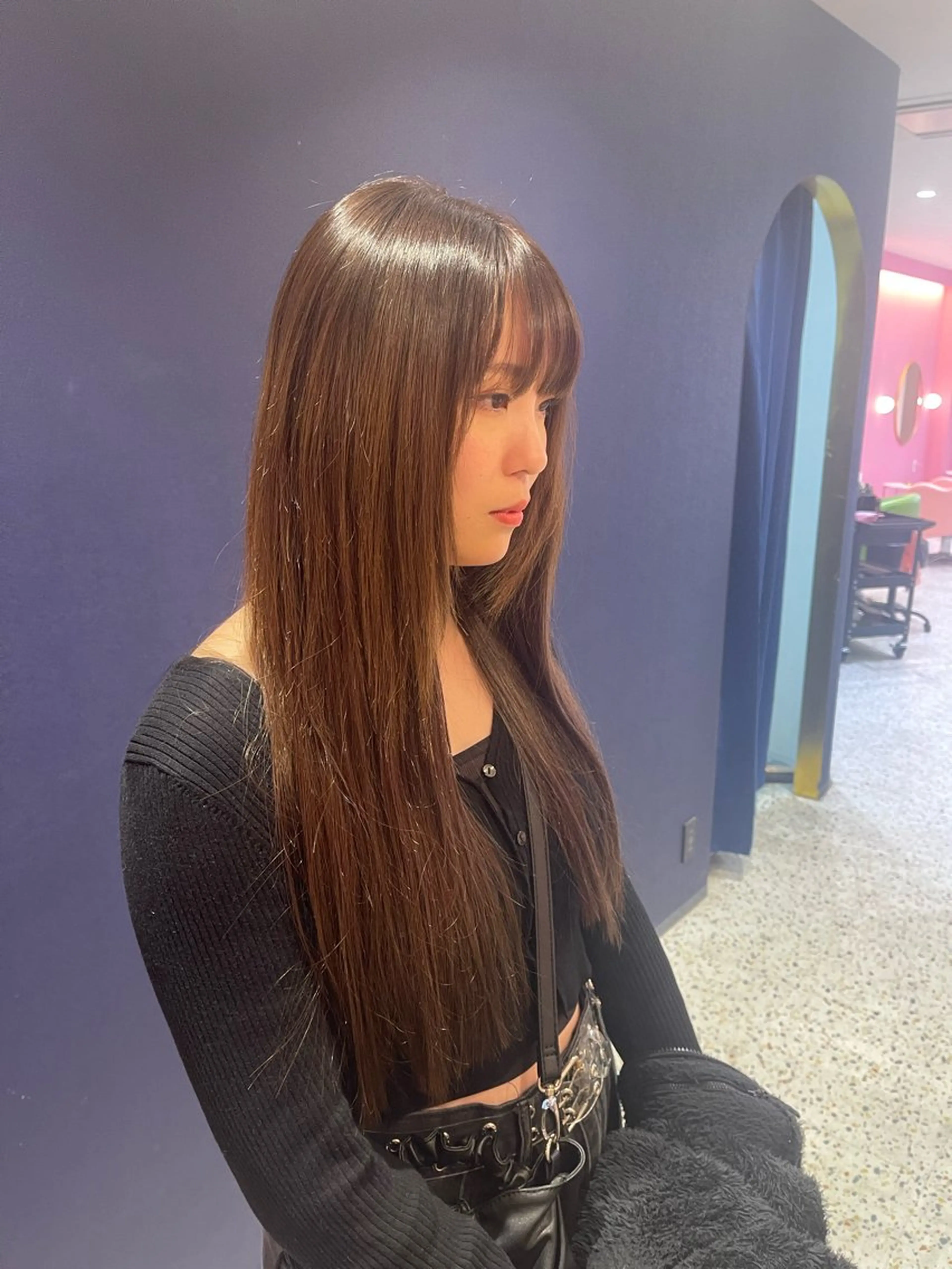 ロング カラー エクステ 透明感カラー/艶髪/ エクステ/HIROのヘアスタイル