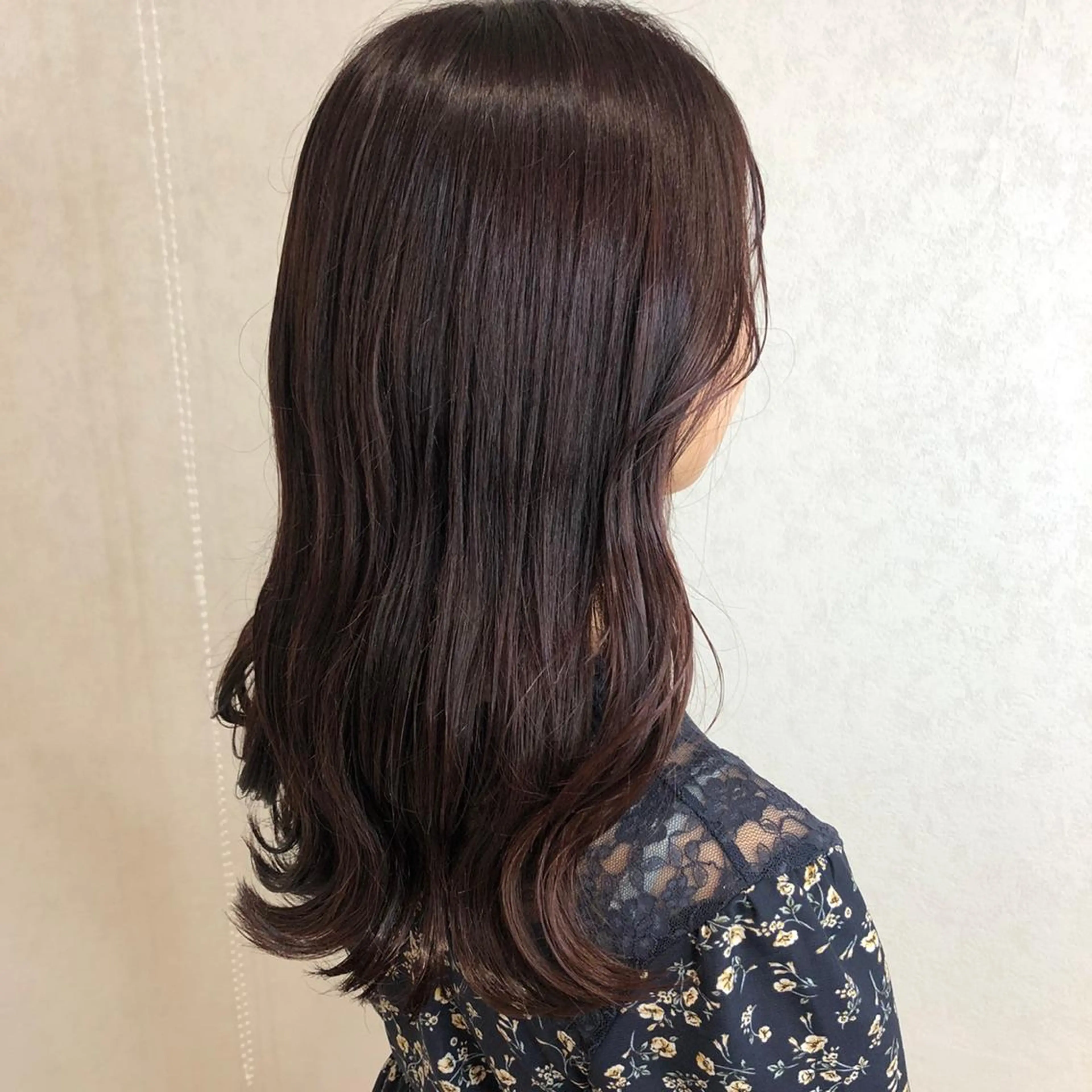 セミロング カラー karin/インナー カラー/北名古屋市のヘアスタイル